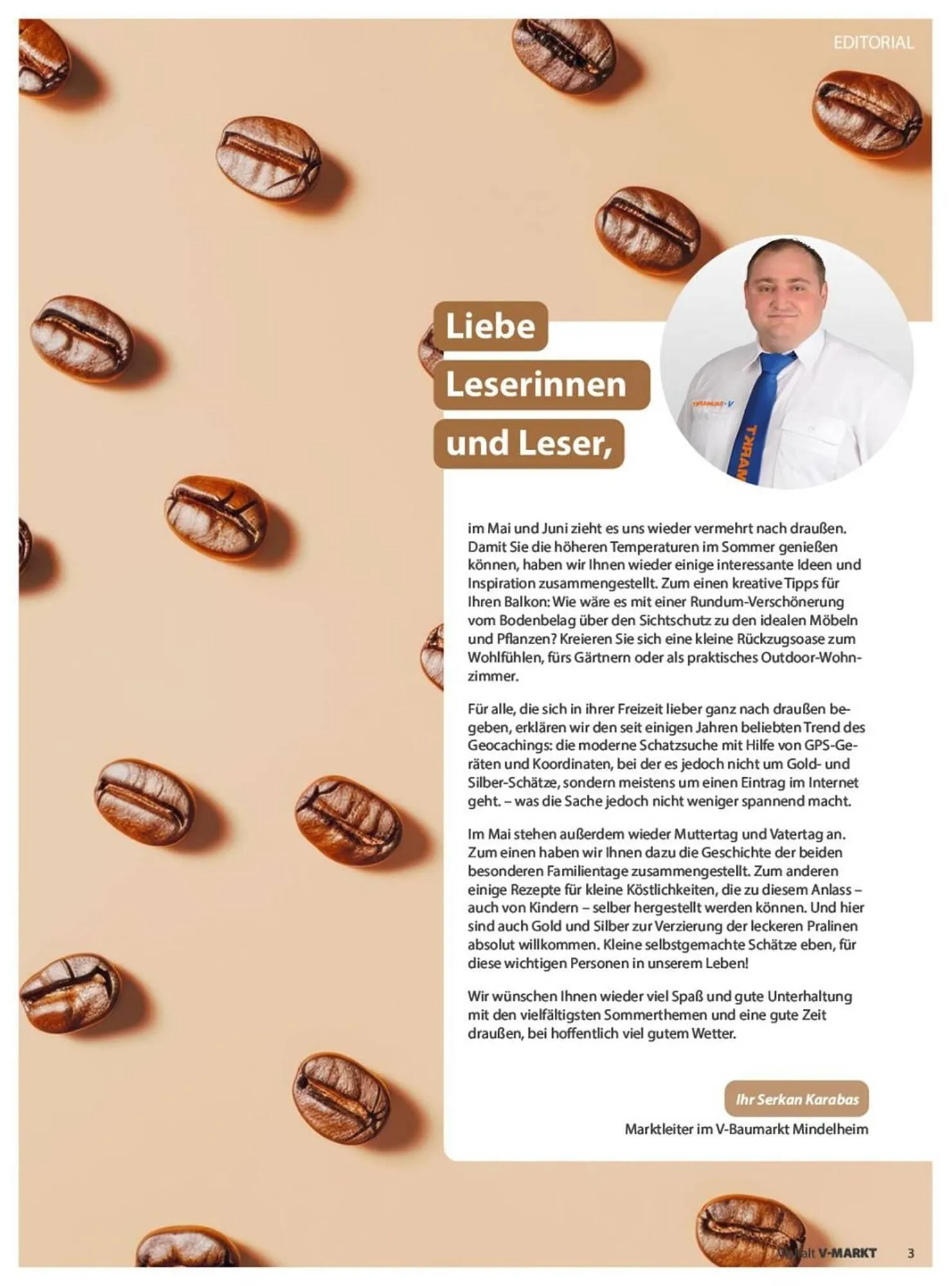 V Markt Prospekt von 8. Mai bis 30. Juni 2025 - Prospekt seite 3