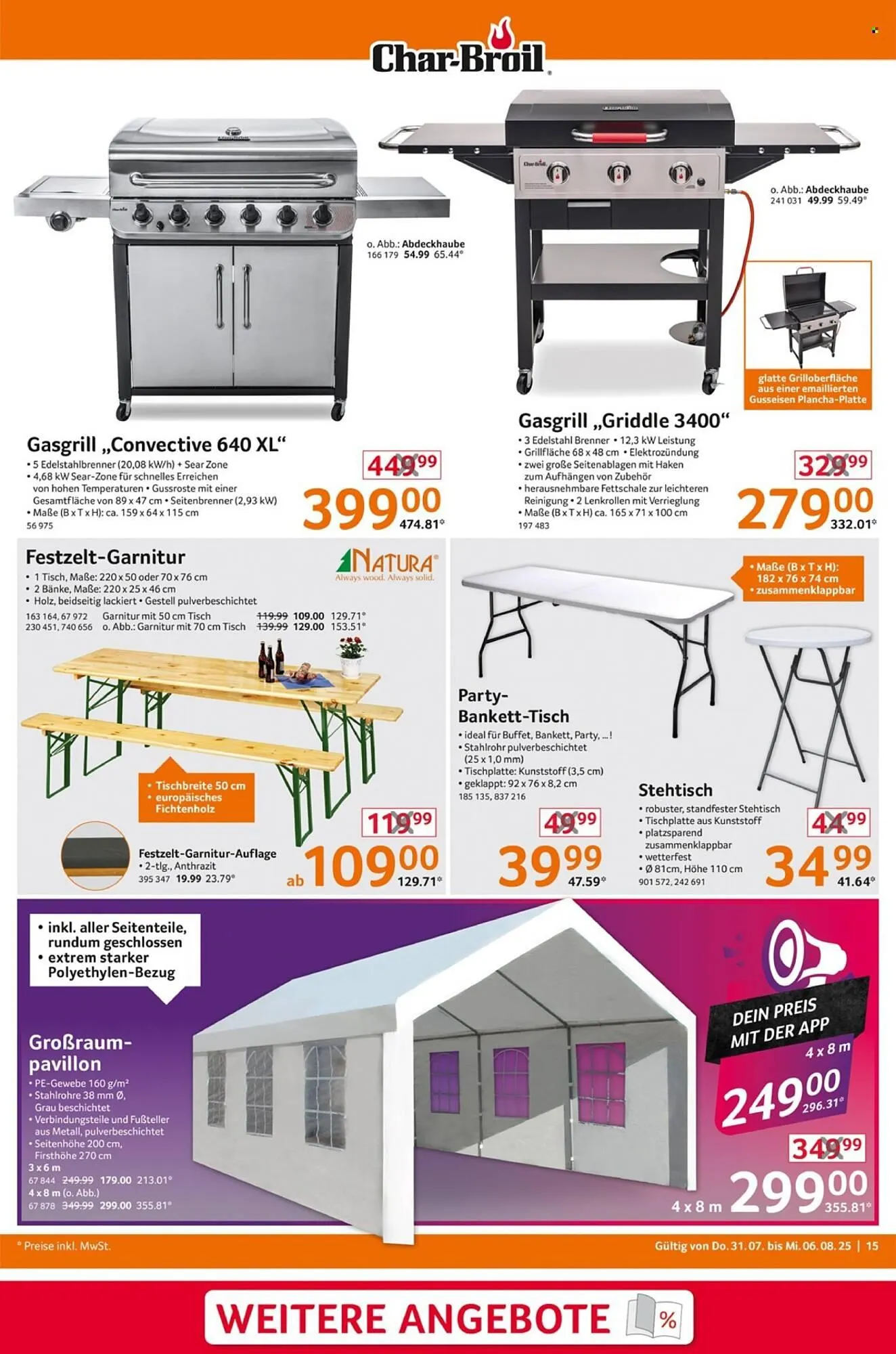 Selgros Prospekt von 31. Juli bis 6. August 2025 - Prospekt seite 15