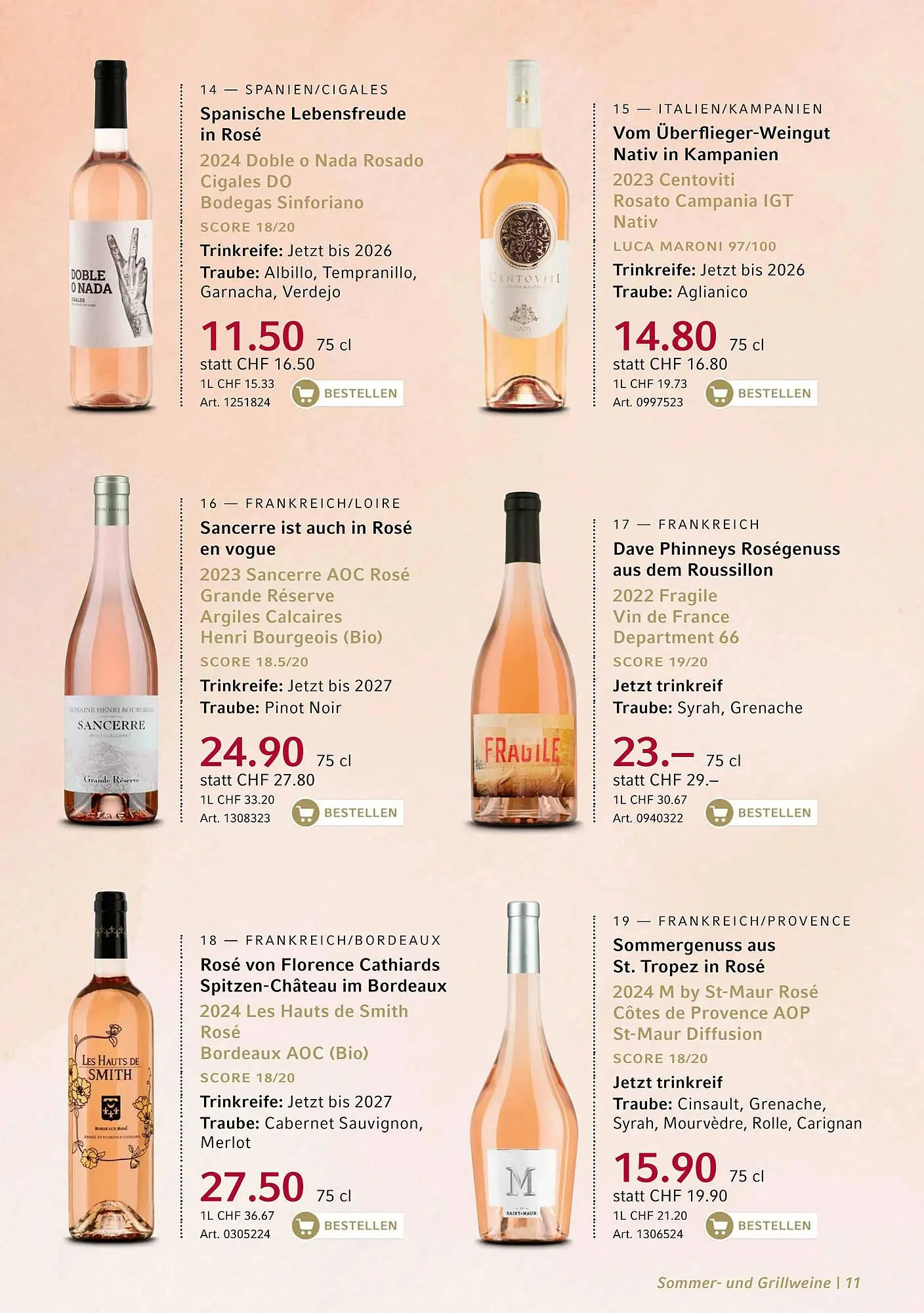 Mövenpick Wein Prospekt von 14. Mai bis 24. Mai 2025 - Prospekt seite 11