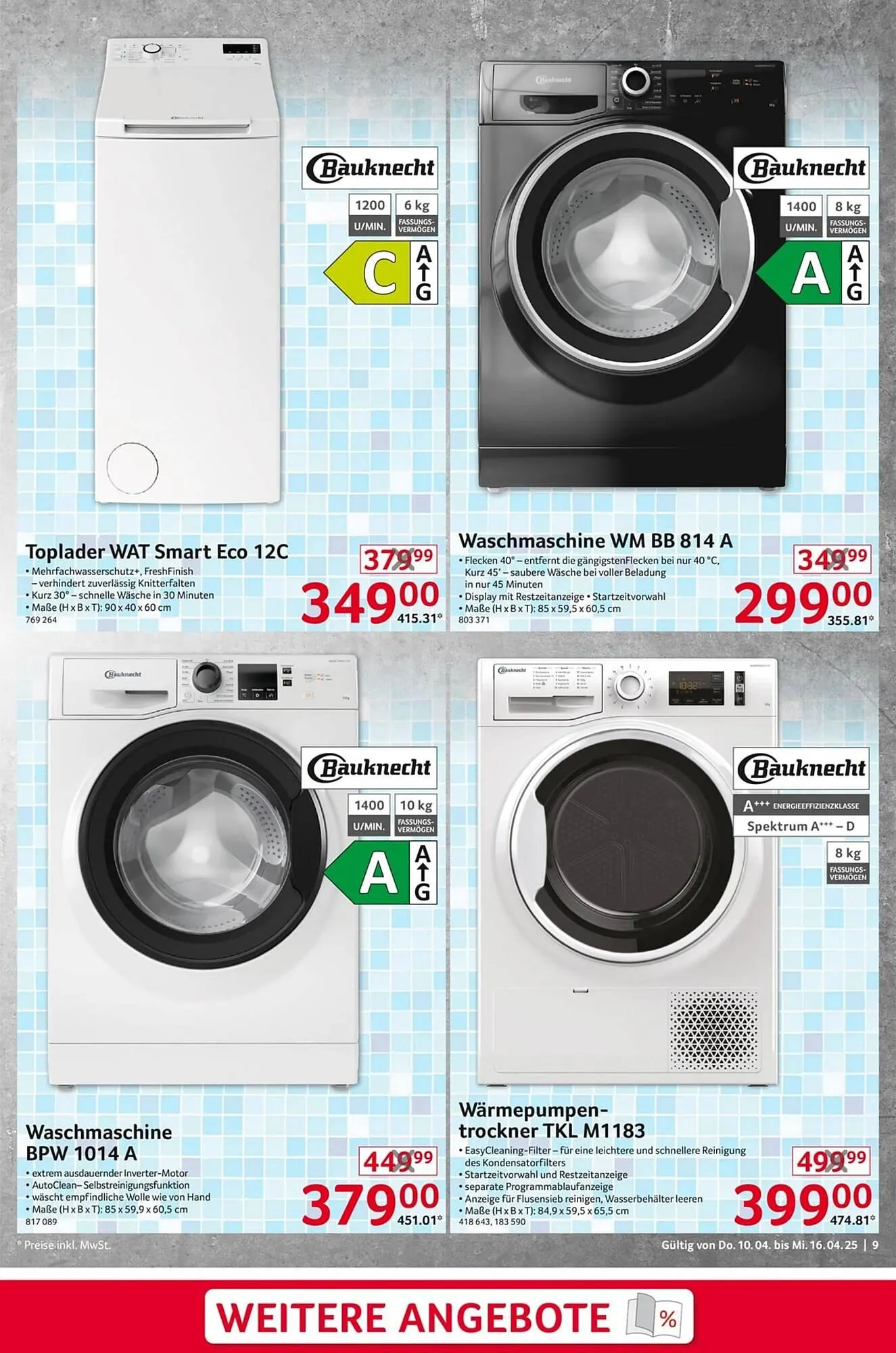 Selgros Prospekt von 10. April bis 16. April 2025 - Prospekt seite 9