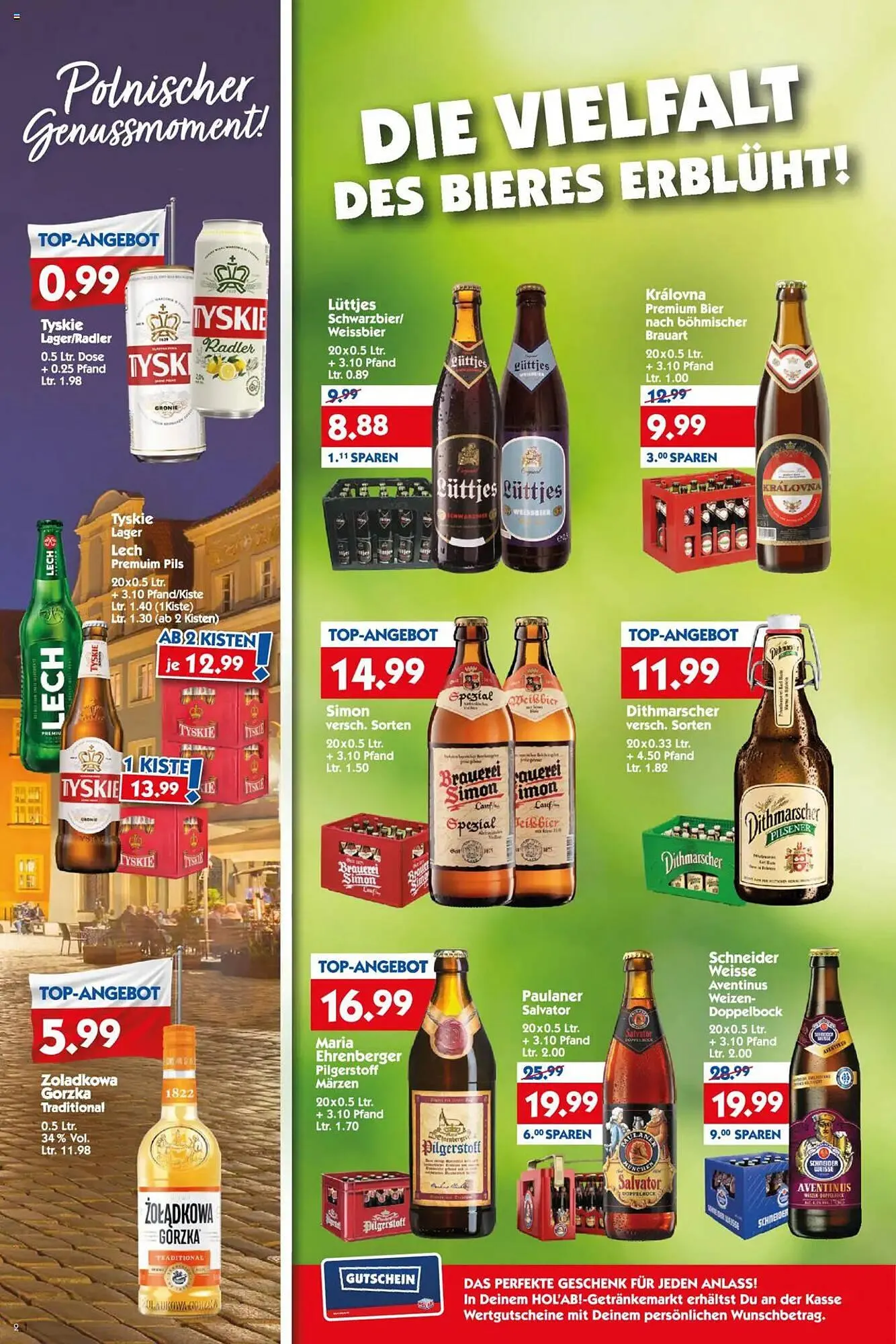 Hol'ab Getränkemarkt Prospekt von 7. April bis 12. April 2025 - Prospekt seite 2