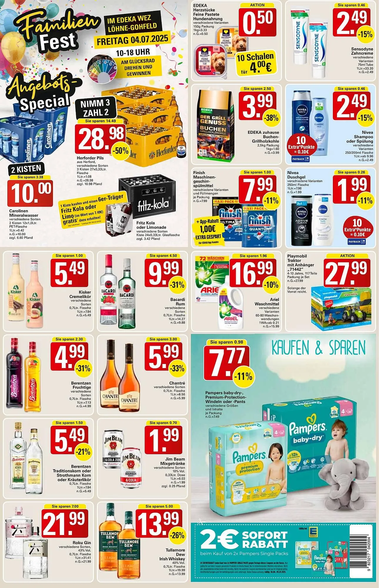 WEZ Prospekt von 30. Juni bis 5. Juli 2025 - Prospekt seite 15