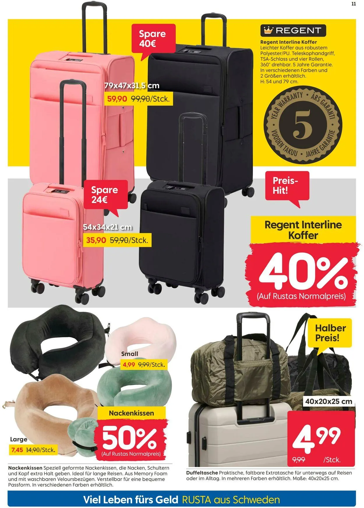 Rusta von 13. Oktober bis 27. Oktober 2025 - Prospekt seite 11