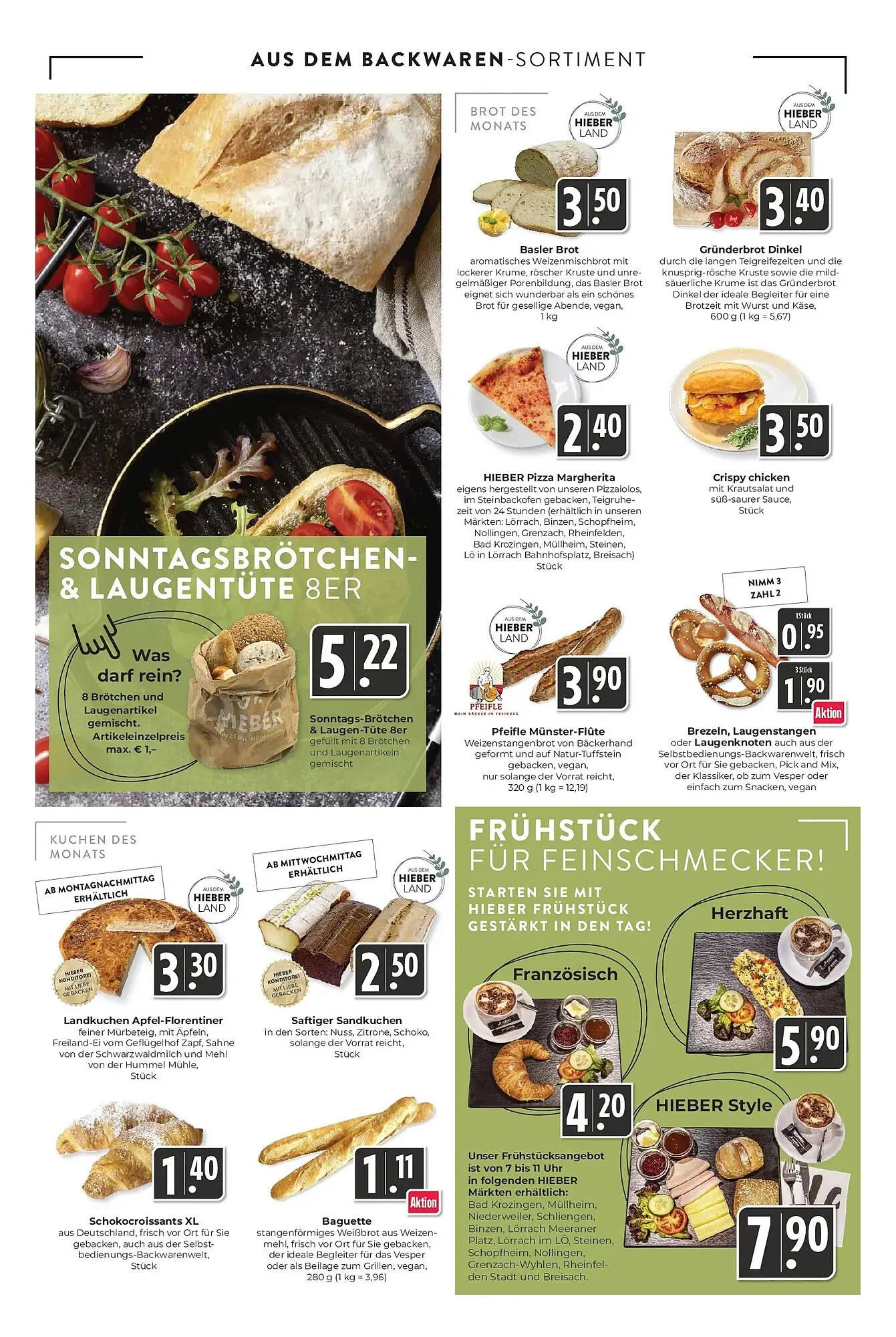 Hieber's Frische Center Prospekt von 22. Februar bis 28. Februar 2026 - Prospekt seite 6