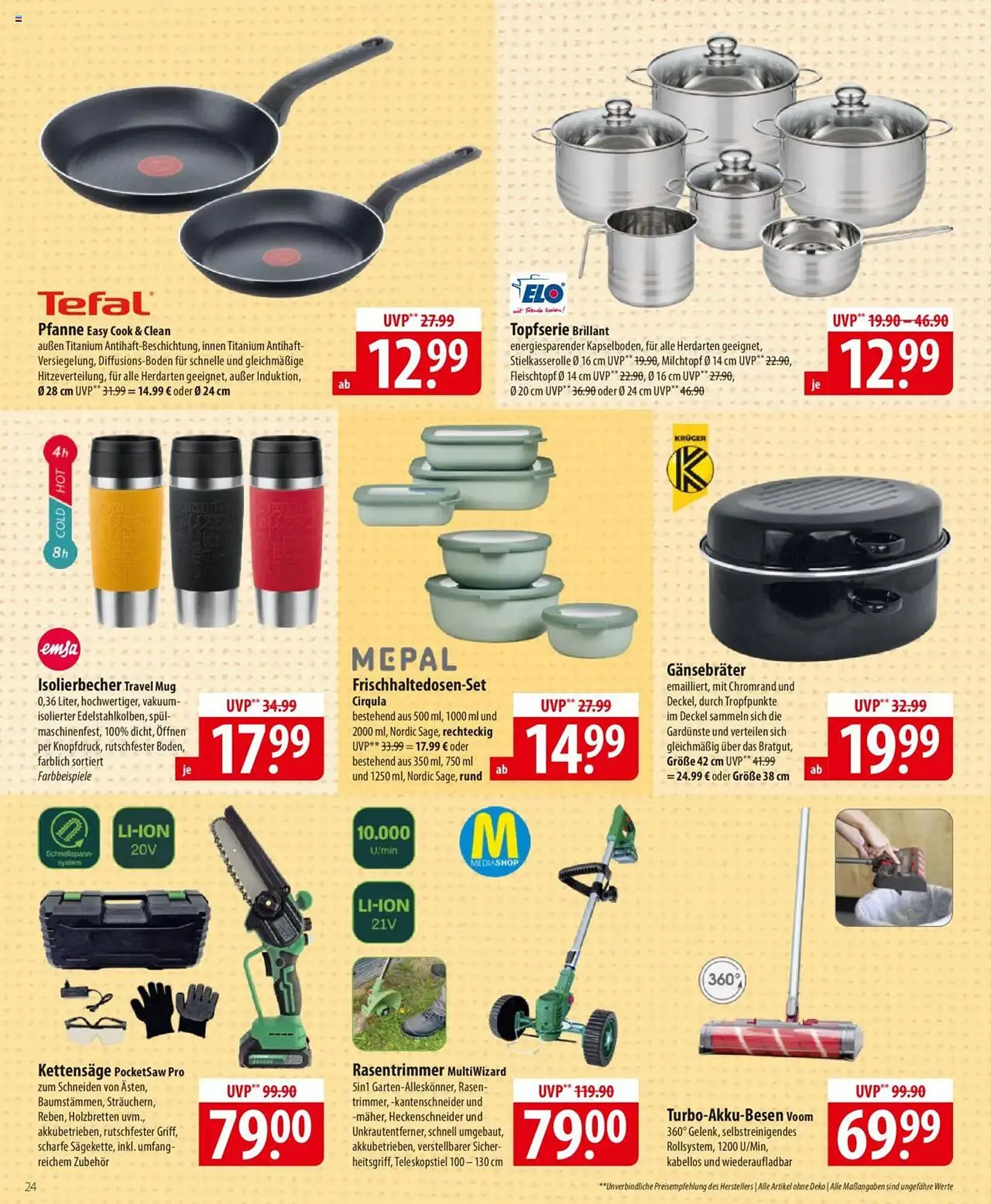 Famila Nord Ost Prospekt von 14. April bis 19. April 2025 - Prospekt seite 24