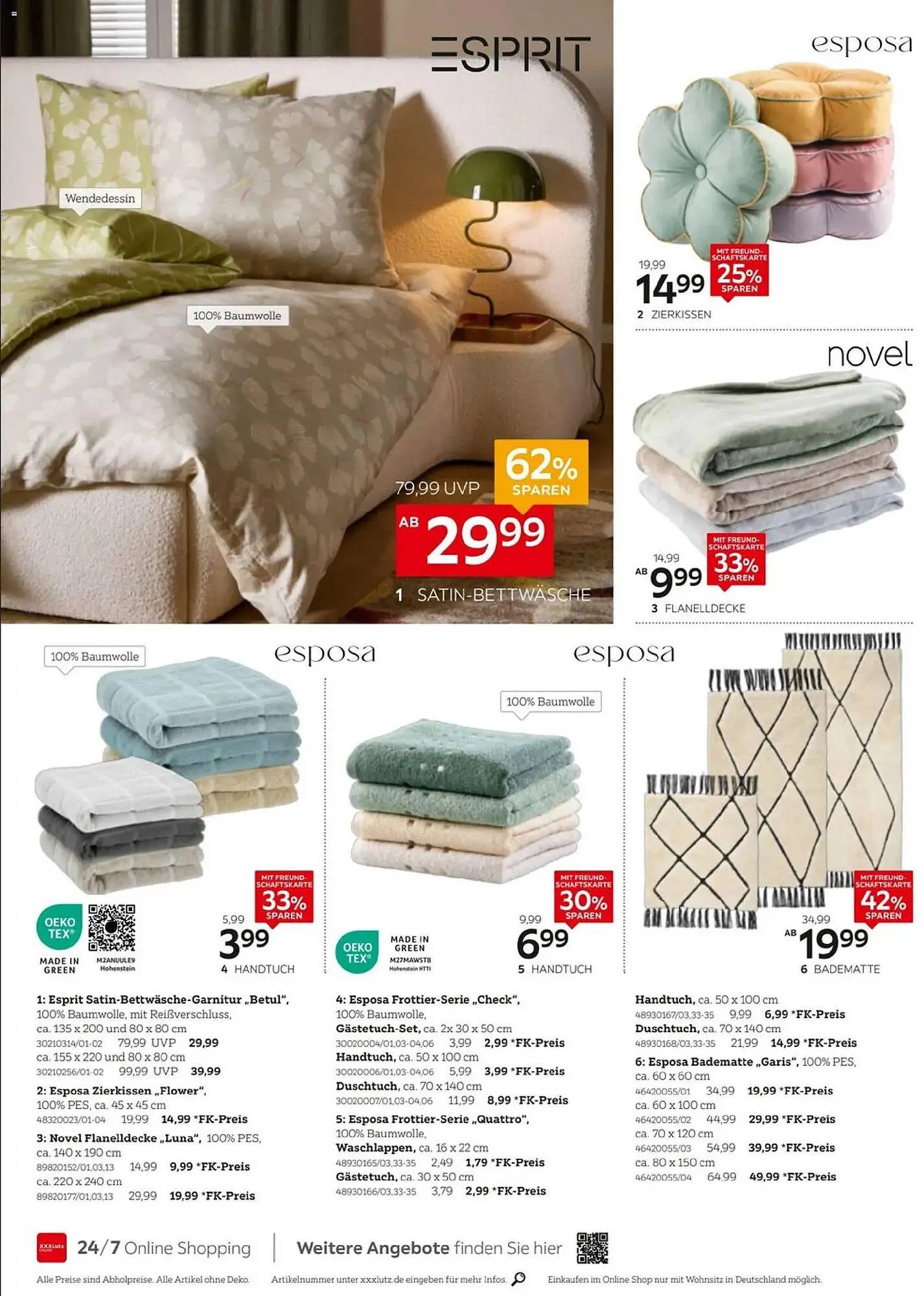 XXXLutz Prospekt von 22. März bis 4. Mai 2026 - Prospekt seite 38