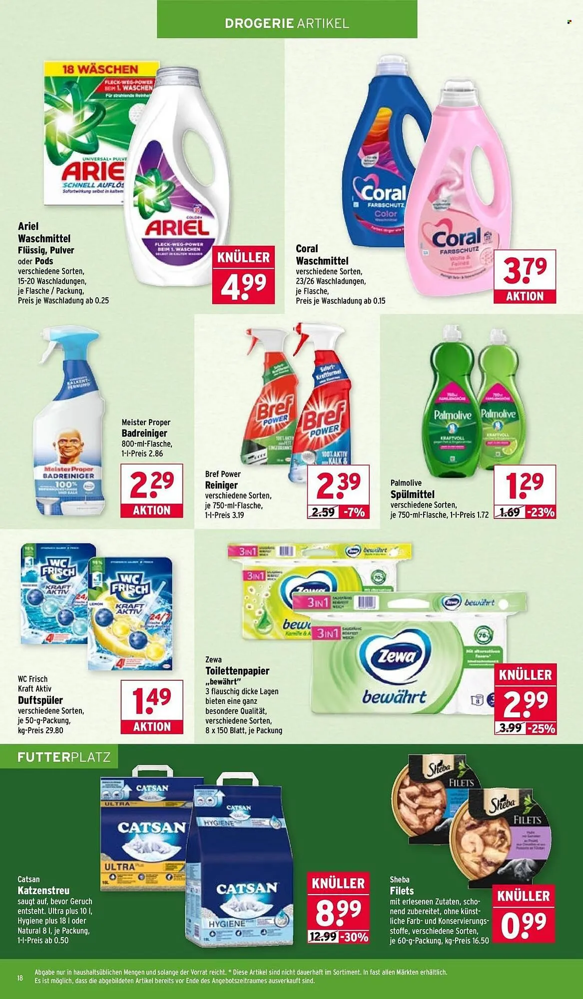 Wasgau Prospekt von 23. Februar bis 28. Februar 2026 - Prospekt seite 18