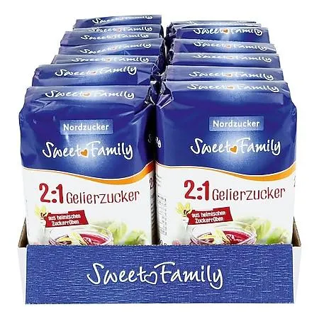 Nordzucker Sweet Family 2:1 Gelierzucker 500 g, 14er Pack