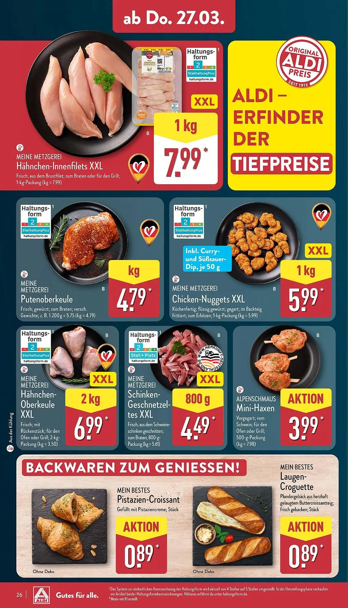 Aldi Nord Prospekt von 24. März bis 29. März 2025 - Prospekt seite 28