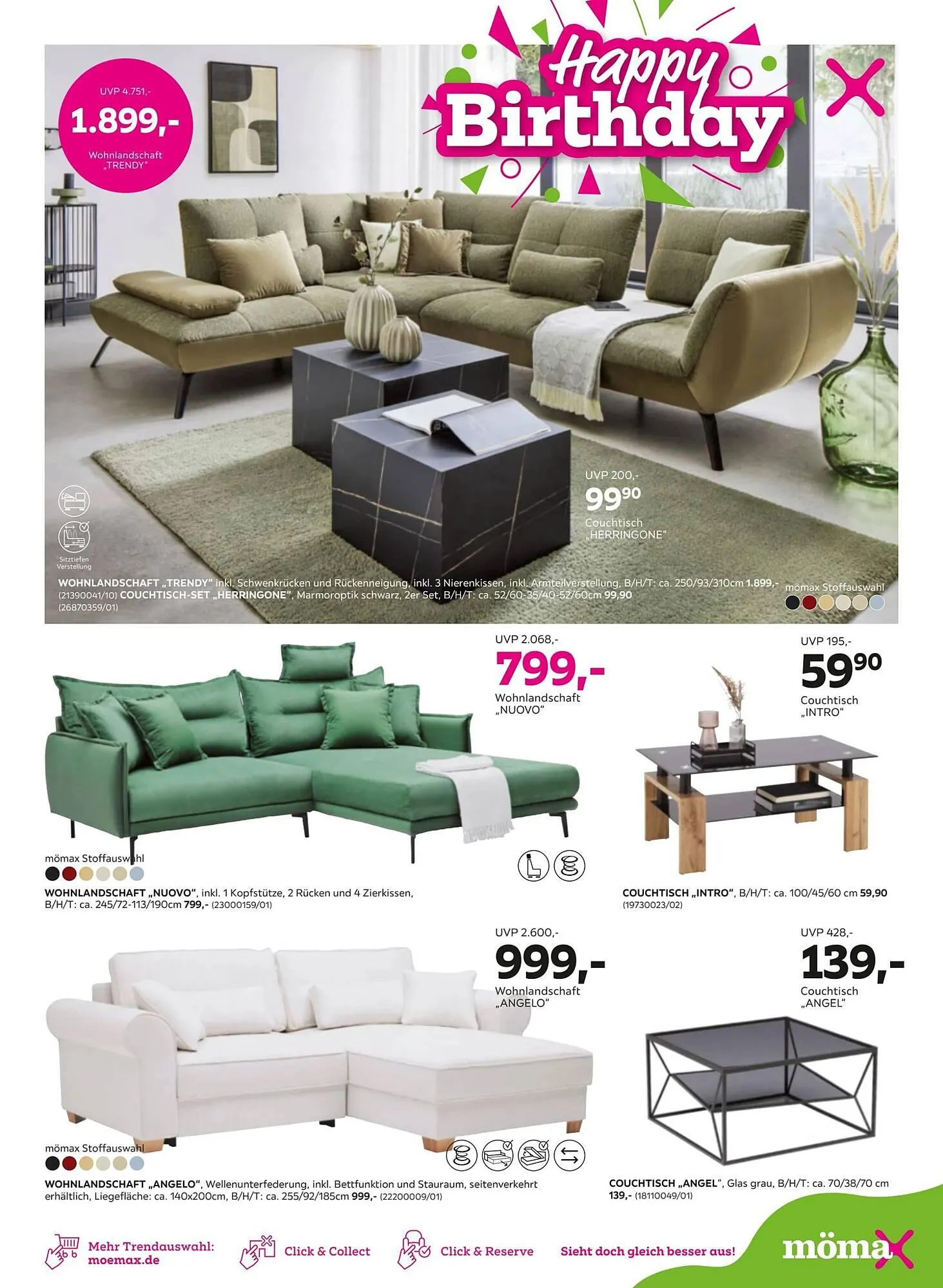 Mömax Prospekt von 12. Mai bis 21. Mai 2025 - Prospekt seite 5