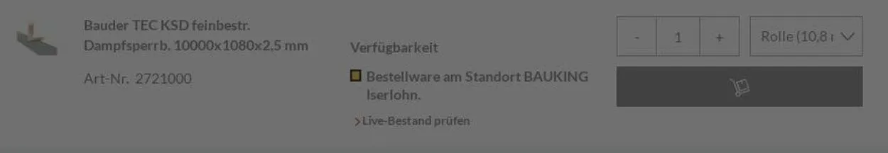 Bauking von 21. Juli bis 30. Juli 2025 - Prospekt seite 21