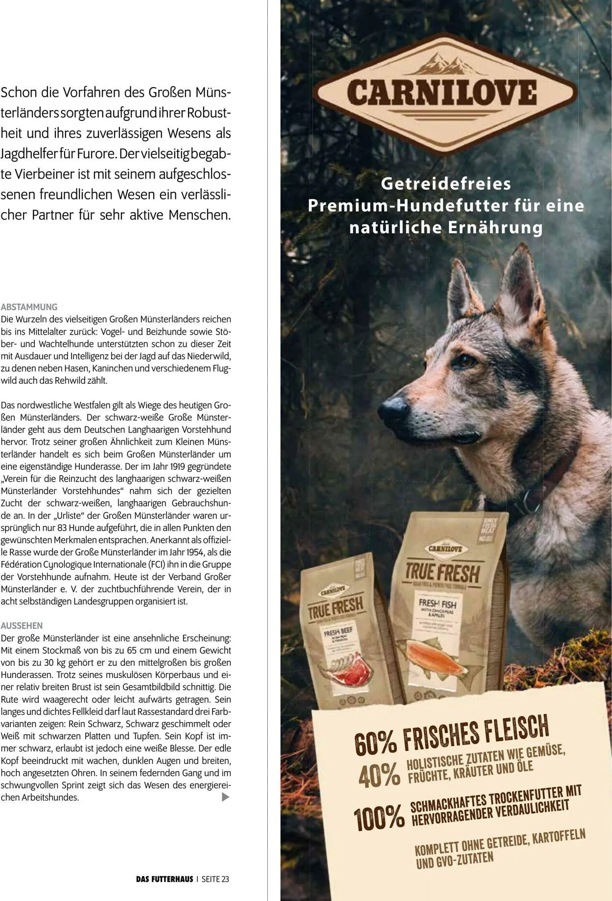 Futterhaus Aktueller Prospekt von 1. Mai bis 31. Mai 2025 - Prospekt seite 23