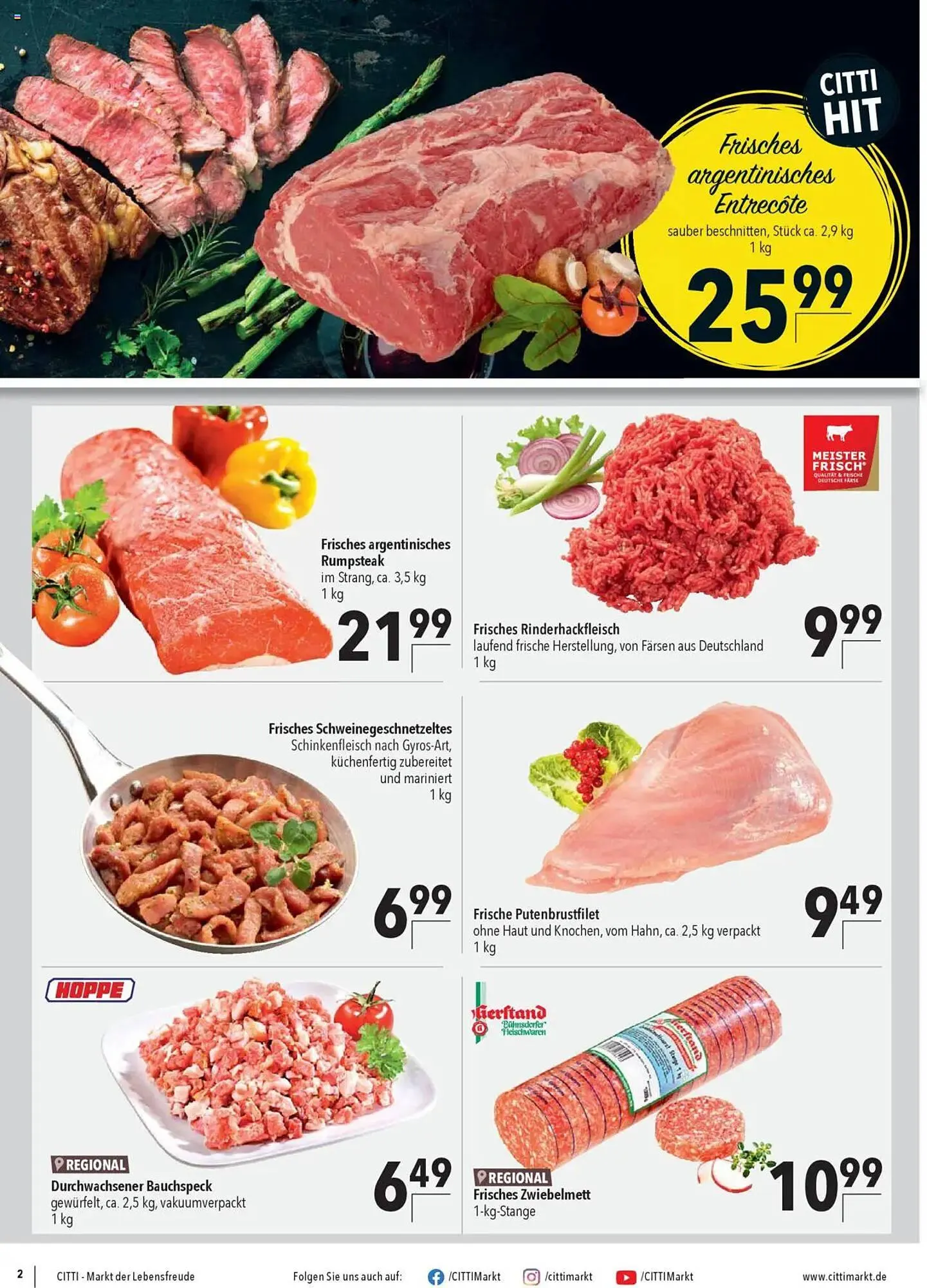 CITTI Markt Prospekt von 12. März bis 25. März 2025 - Prospekt seite 2