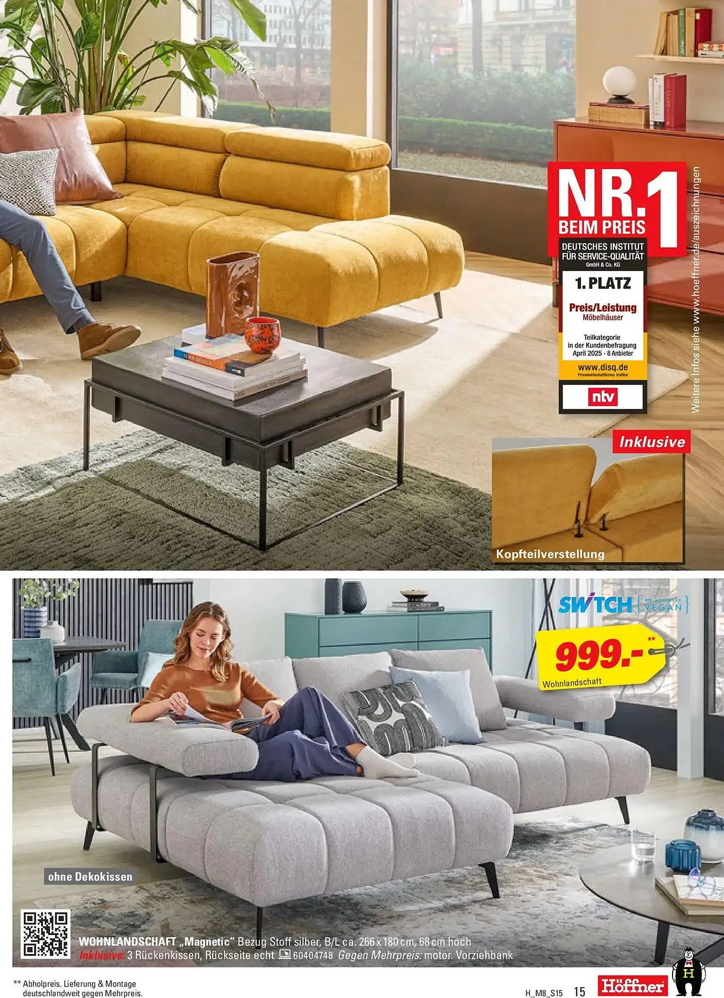 Höffner Prospekt von 12. November bis 25. November 2025 - Prospekt seite 15