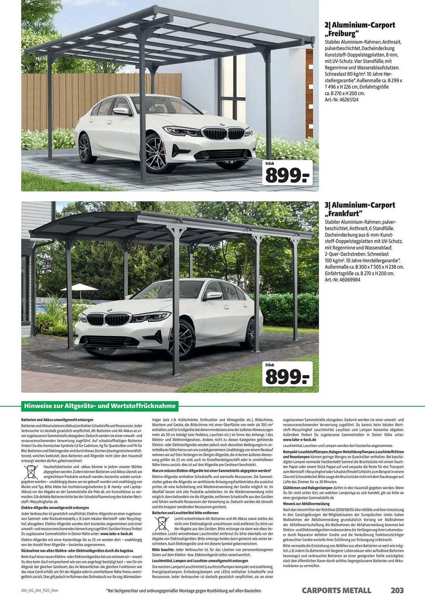 Hagebau Prospekt von 19. September bis 31. Dezember 2025 - Prospekt seite 203