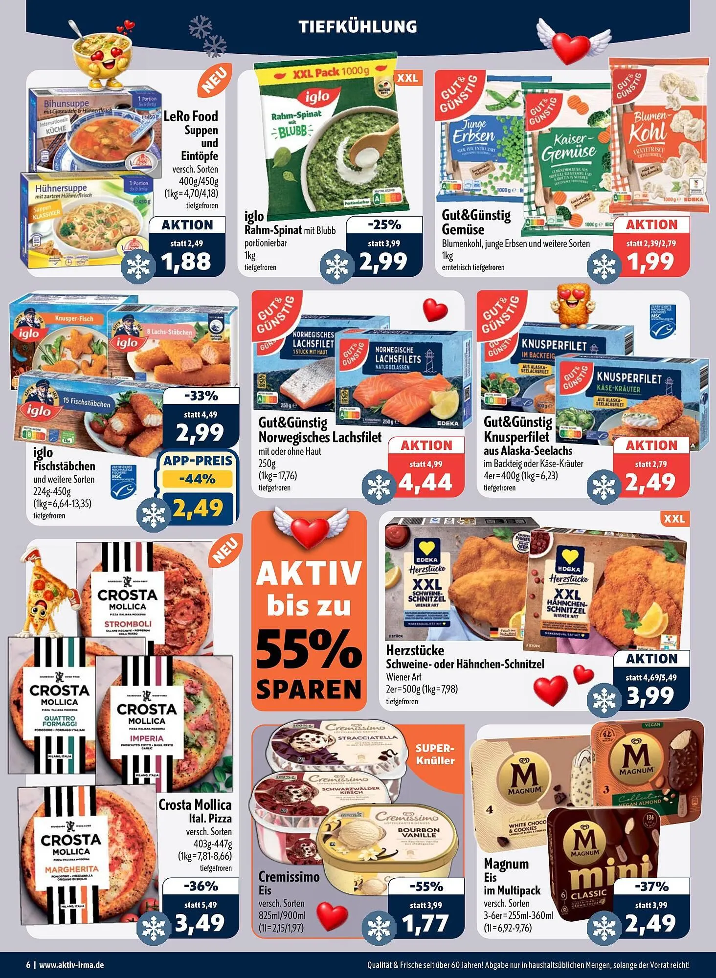 Aktiv Irma Prospekt von 9. Februar bis 14. Februar 2026 - Prospekt seite 6