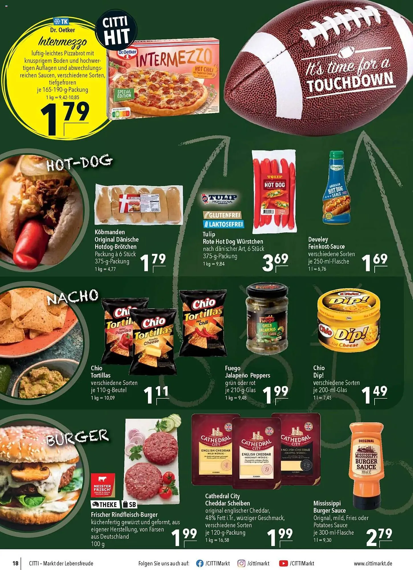 CITTI Markt Prospekt von 28. Januar bis 10. Februar 2026 - Prospekt seite 18