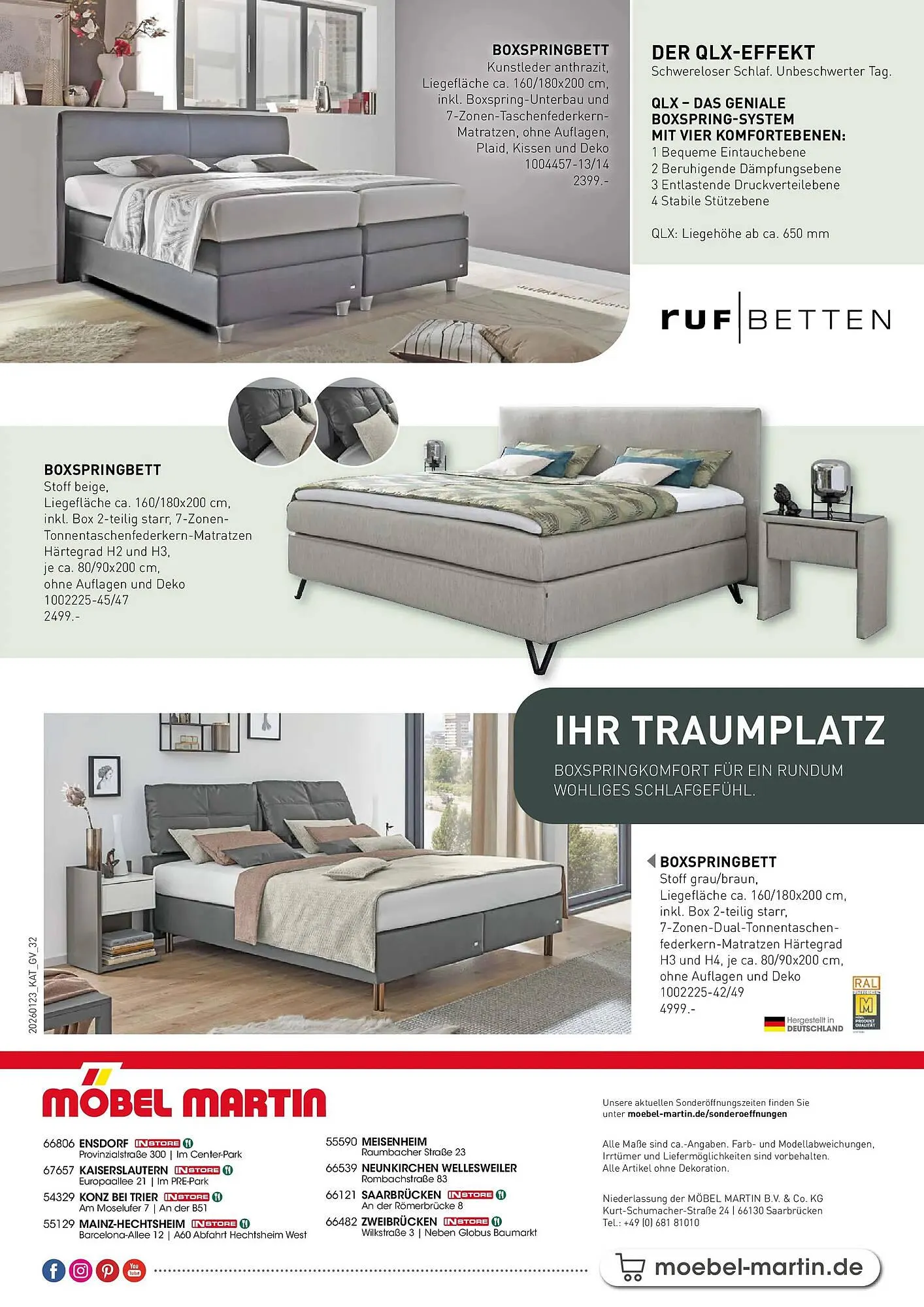 Möbel Martin Prospekt von 22. Januar bis 31. März 2026 - Prospekt seite 32