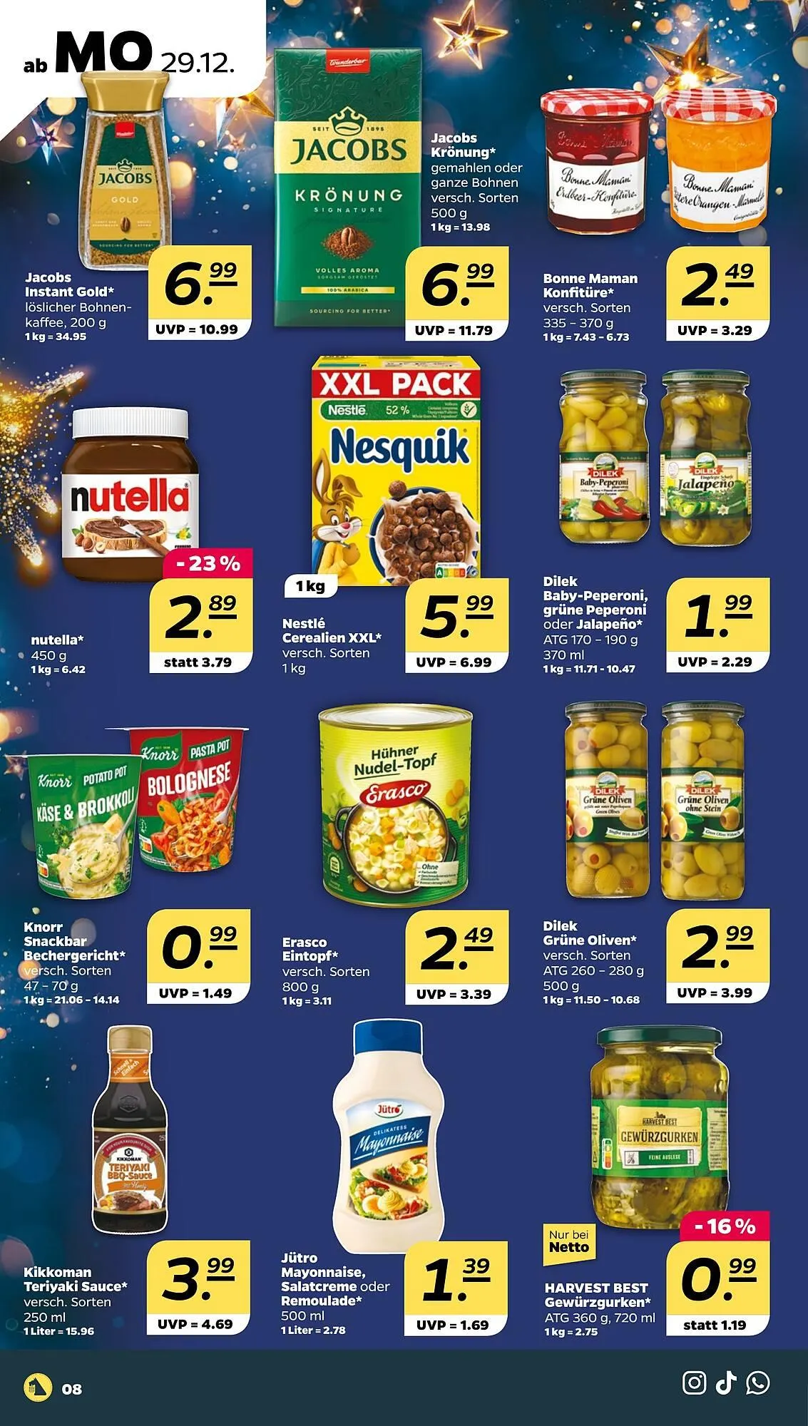 NETTO Prospekt von 29. Dezember bis 3. Januar 2026 - Prospekt seite 8