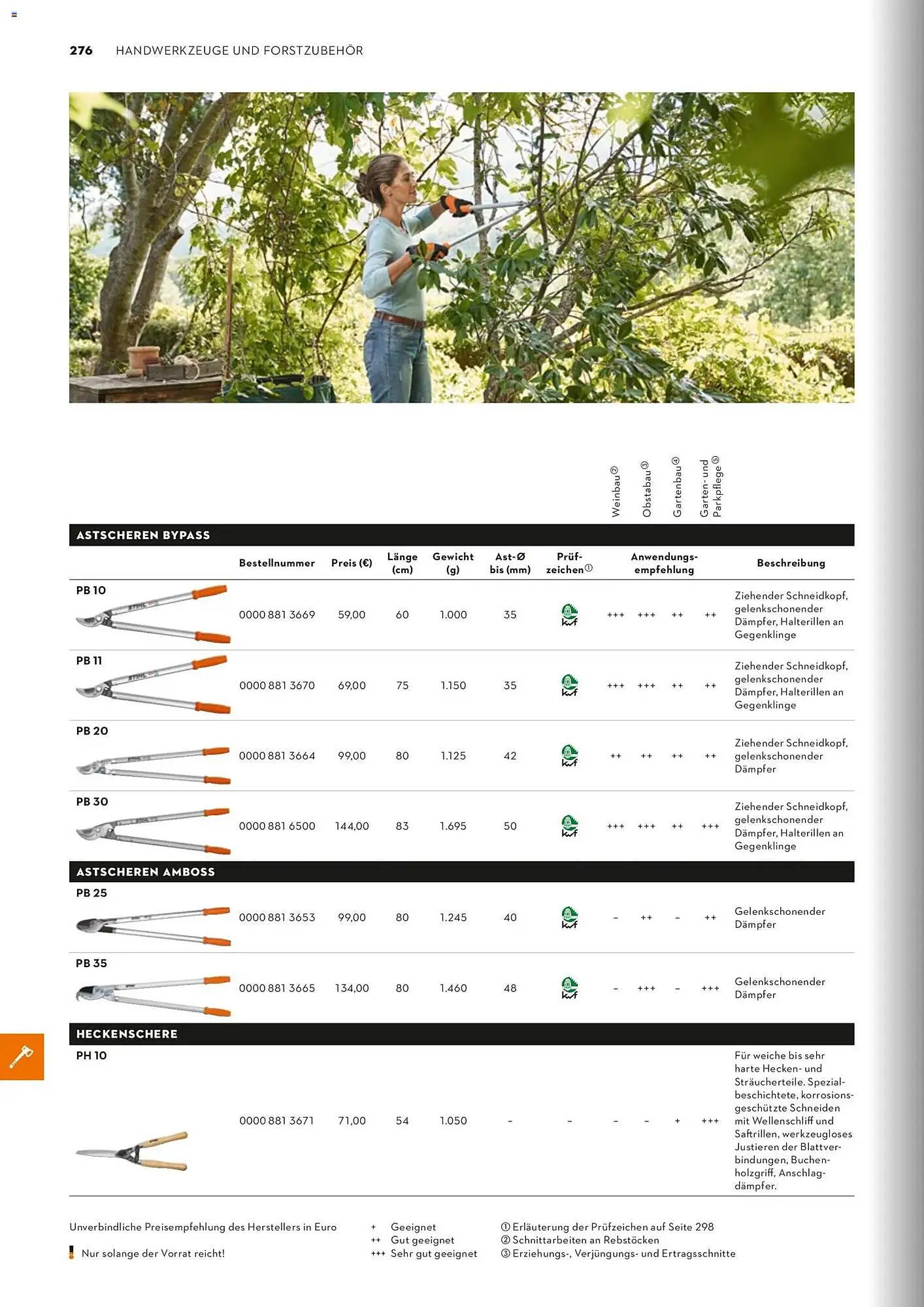 STIHL Prospekt von 1. Januar bis 31. Dezember 2026 - Prospekt seite 276
