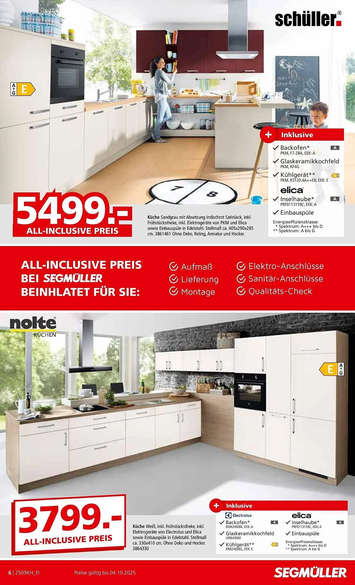 Segmüller Prospekt von 30. August bis 4. Oktober 2025 - Prospekt seite 6