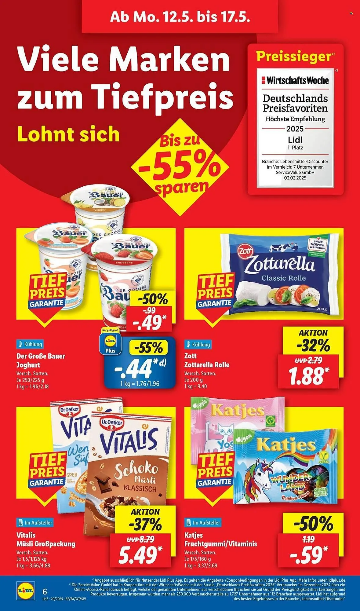 Lidl Prospekt von 12. Mai bis 17. Mai 2025 - Prospekt seite 8