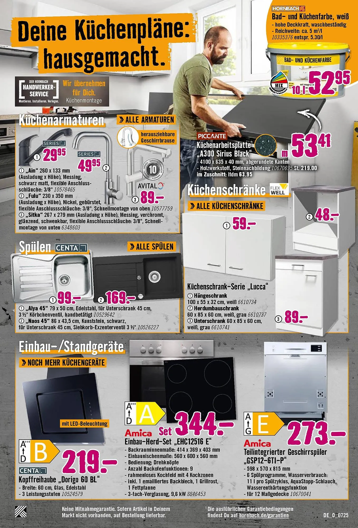 Hornbach Prospekt von 24. Juni bis 22. Juli 2025 - Prospekt seite 31