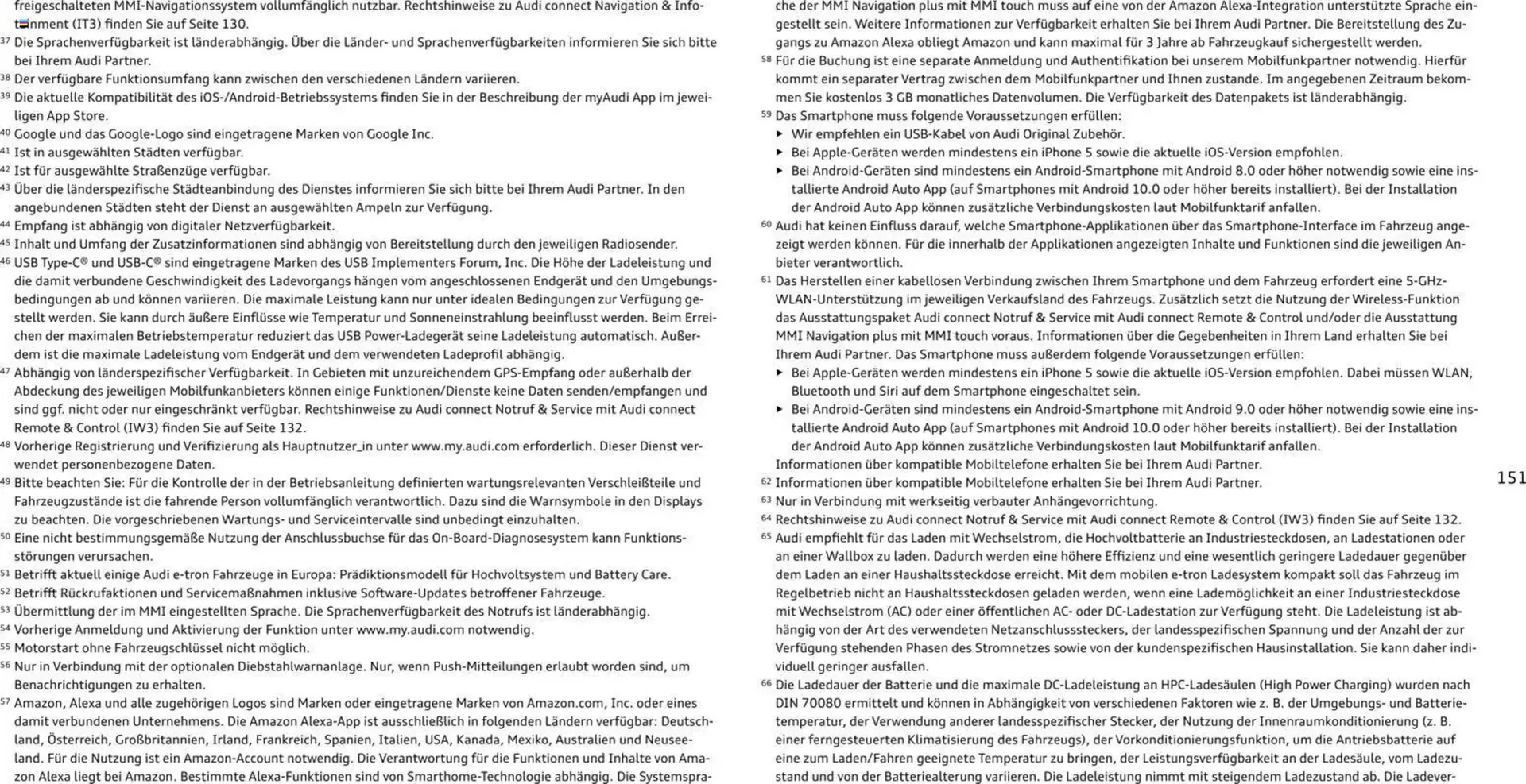 Audi Prospekt von 28. Oktober bis 28. Oktober 2026 - Prospekt seite 151