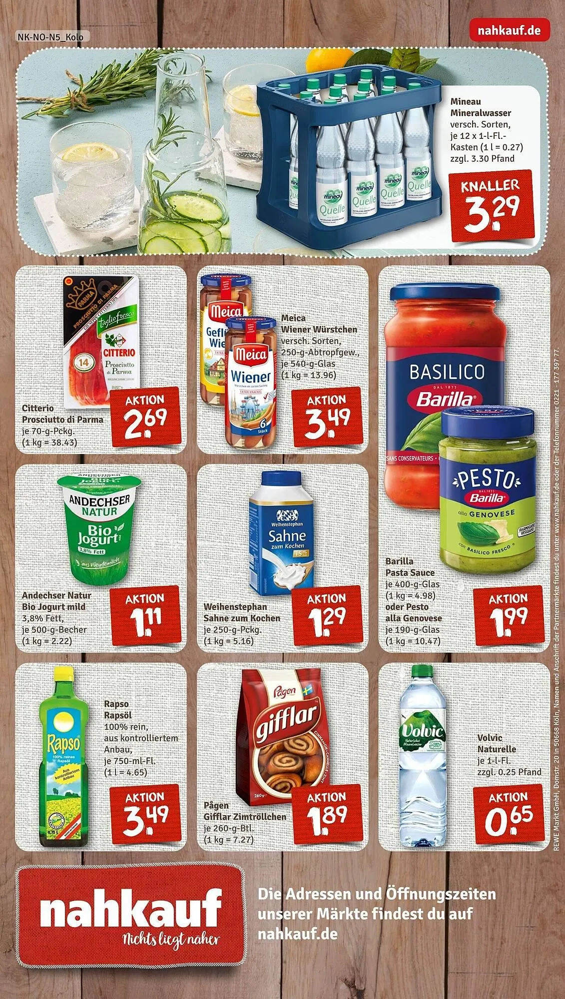 Nahkauf Prospekt von 20. Oktober bis 25. Oktober 2025 - Prospekt seite 8