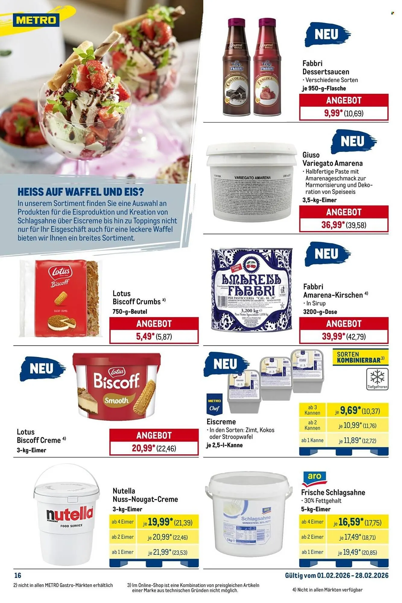 METRO Prospekt von 1. Februar bis 28. Februar 2026 - Prospekt seite 16