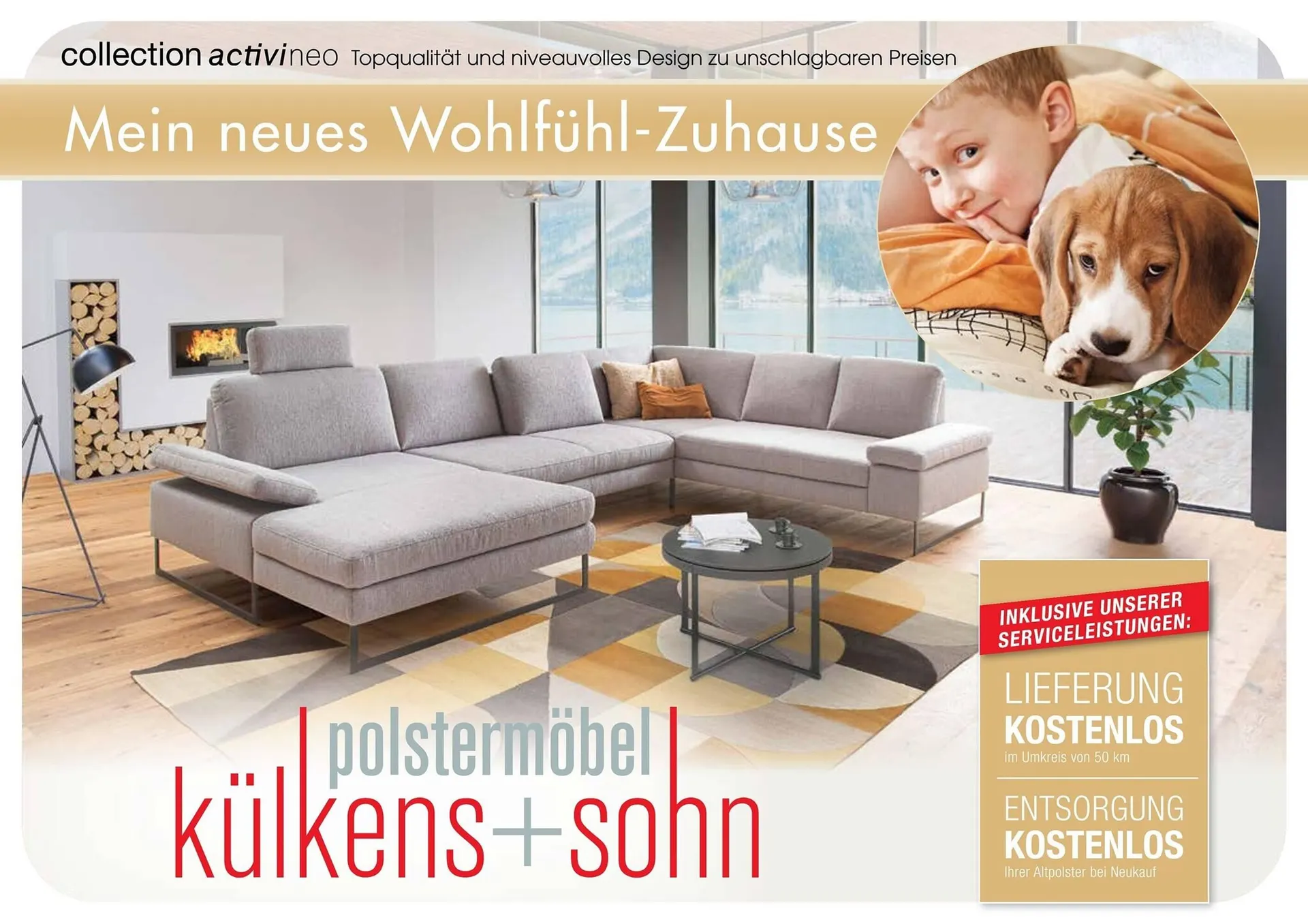 külkens+sohn Polstermöbel Prospekt von 1. Mai bis 30. Juni 2025 - Prospekt seite 1