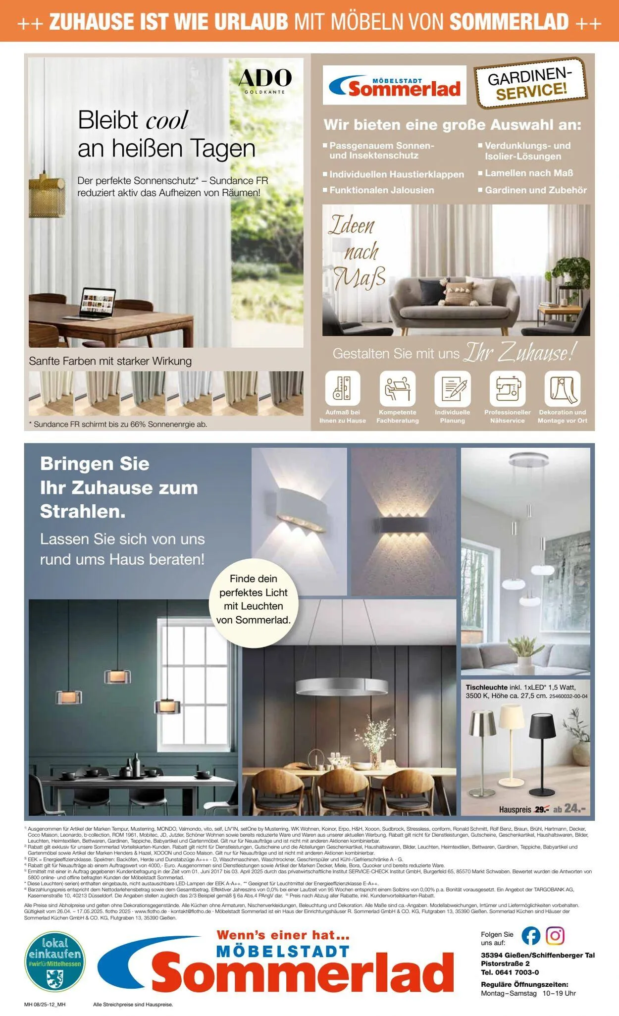 Sommerlad Aktueller Prospekt von 28. April bis 17. Mai 2025 - Prospekt seite 20
