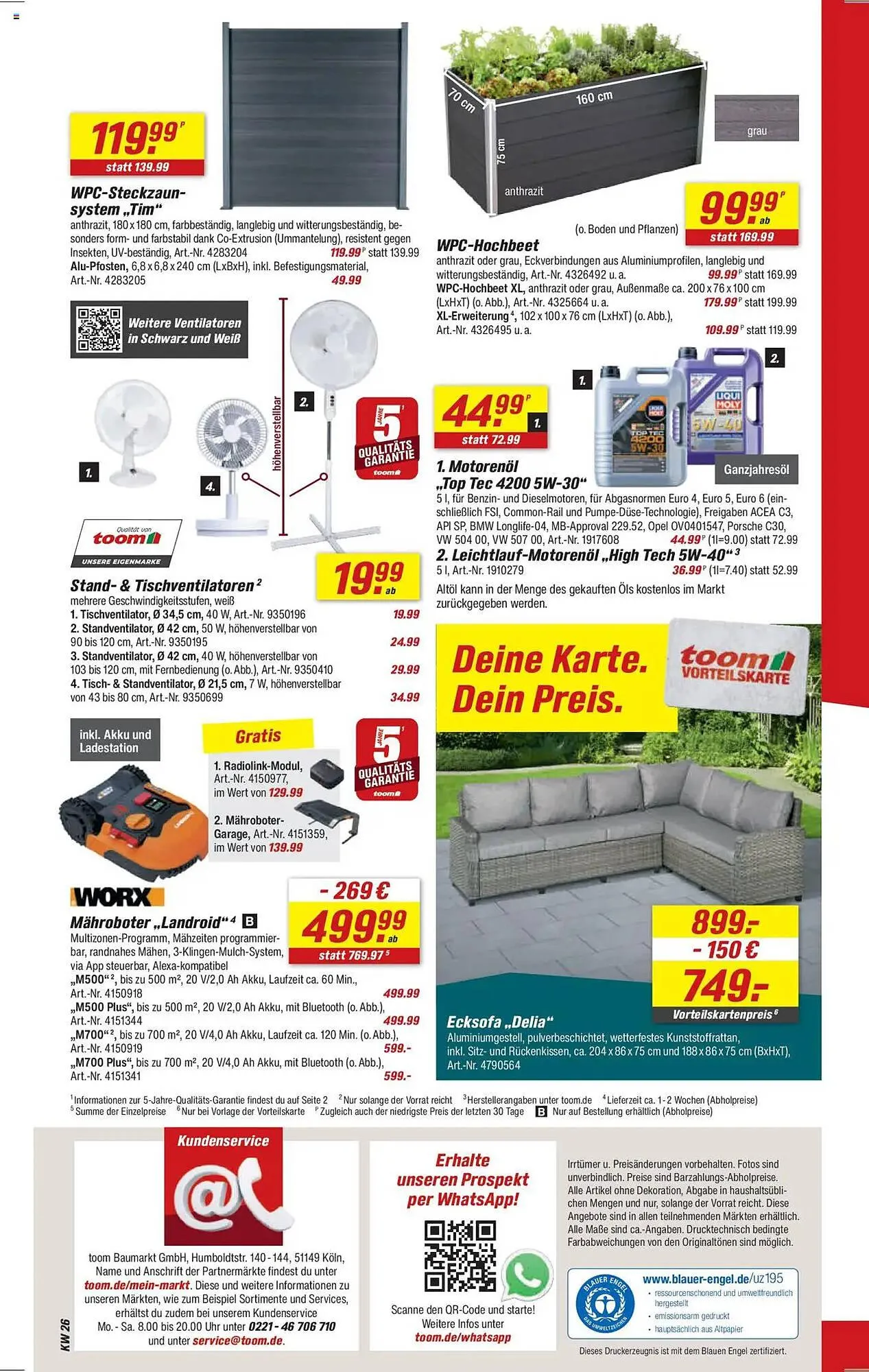 toom Baumarkt Prospekt von 21. Juni bis 27. Juni 2025 - Prospekt seite 16