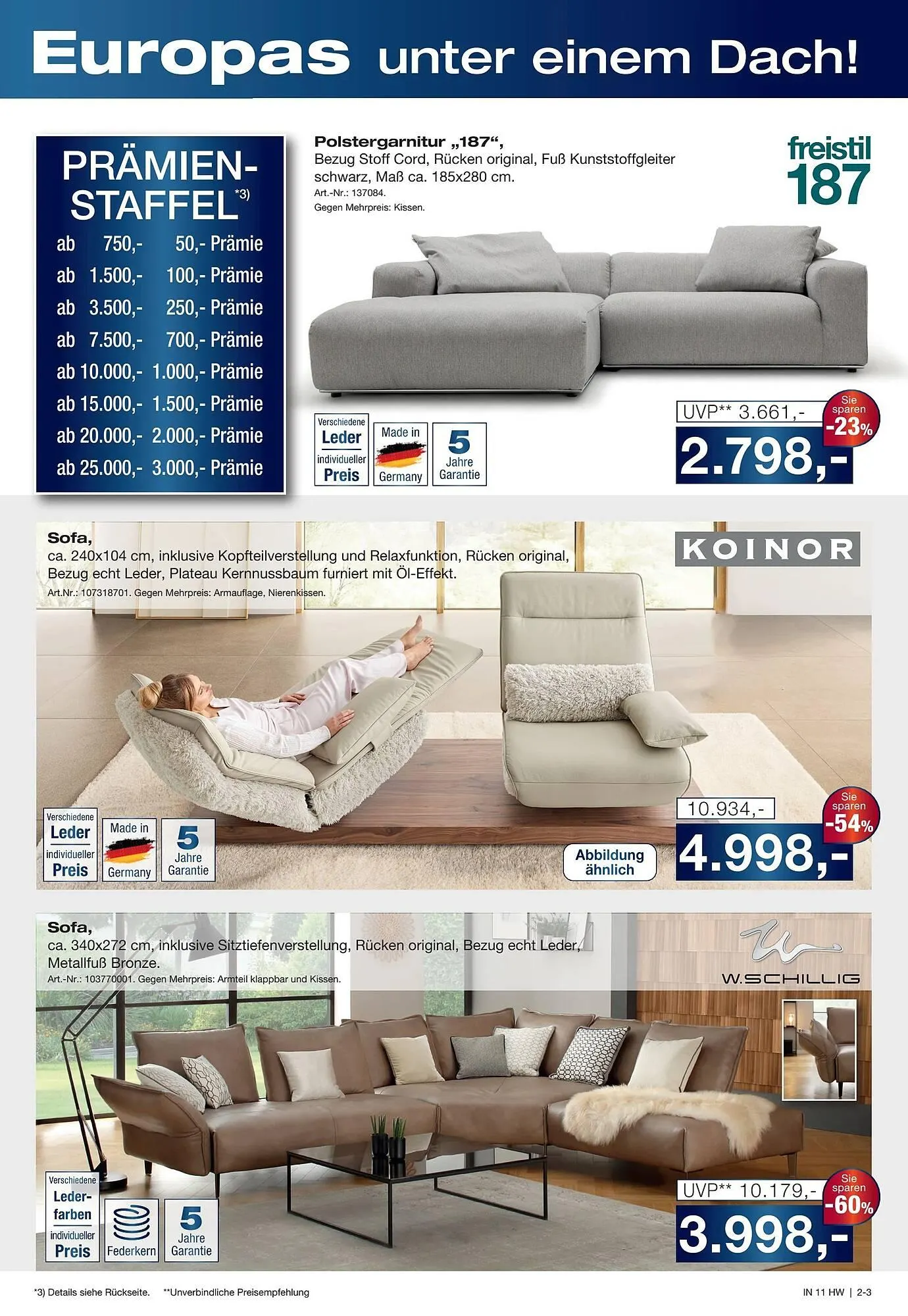 Möbel Inhofer Prospekt von 16. April bis 4. Mai 2025 - Prospekt seite 3