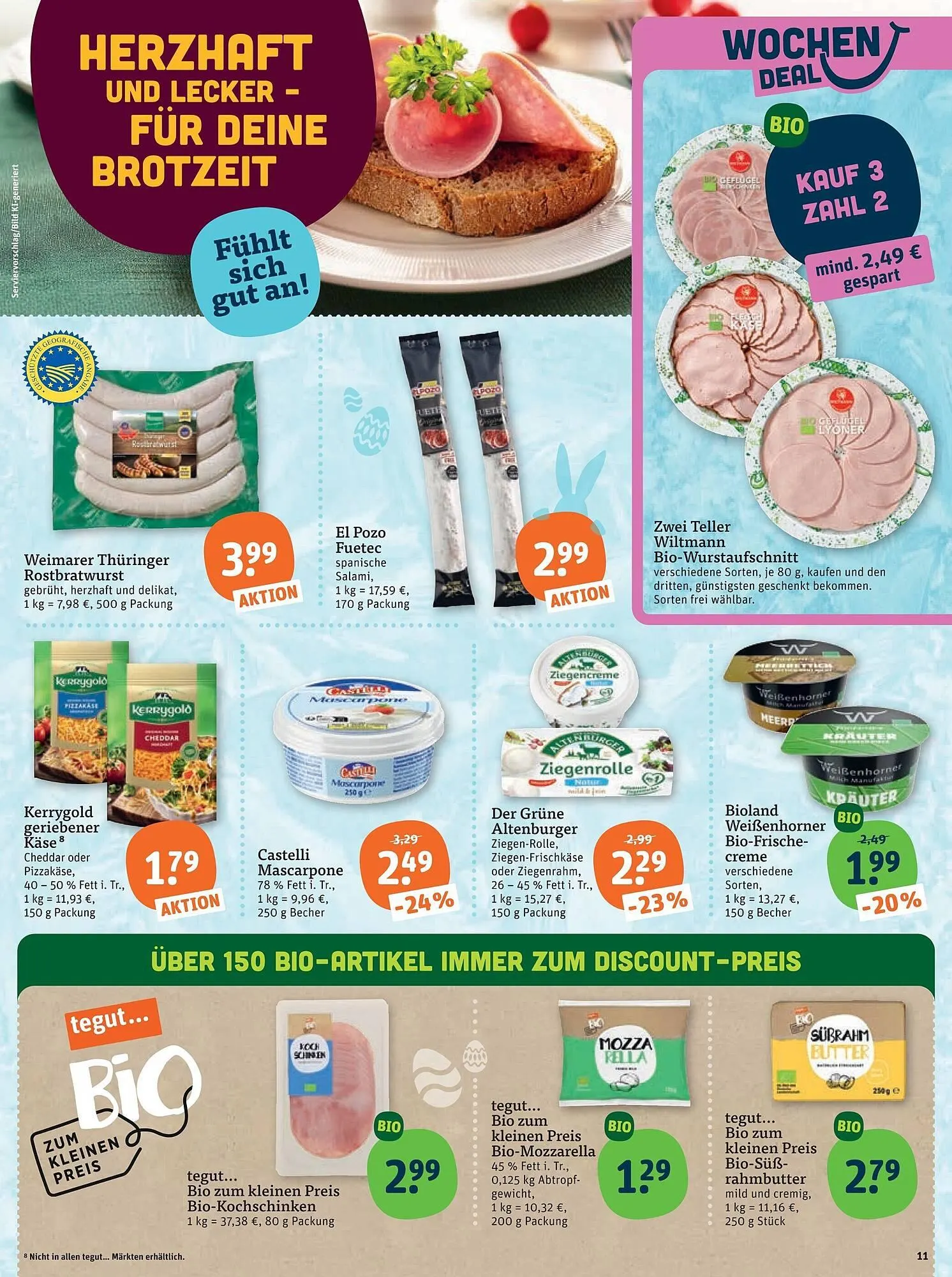 Tegut Prospekt von 30. März bis 4. April 2026 - Prospekt seite 13