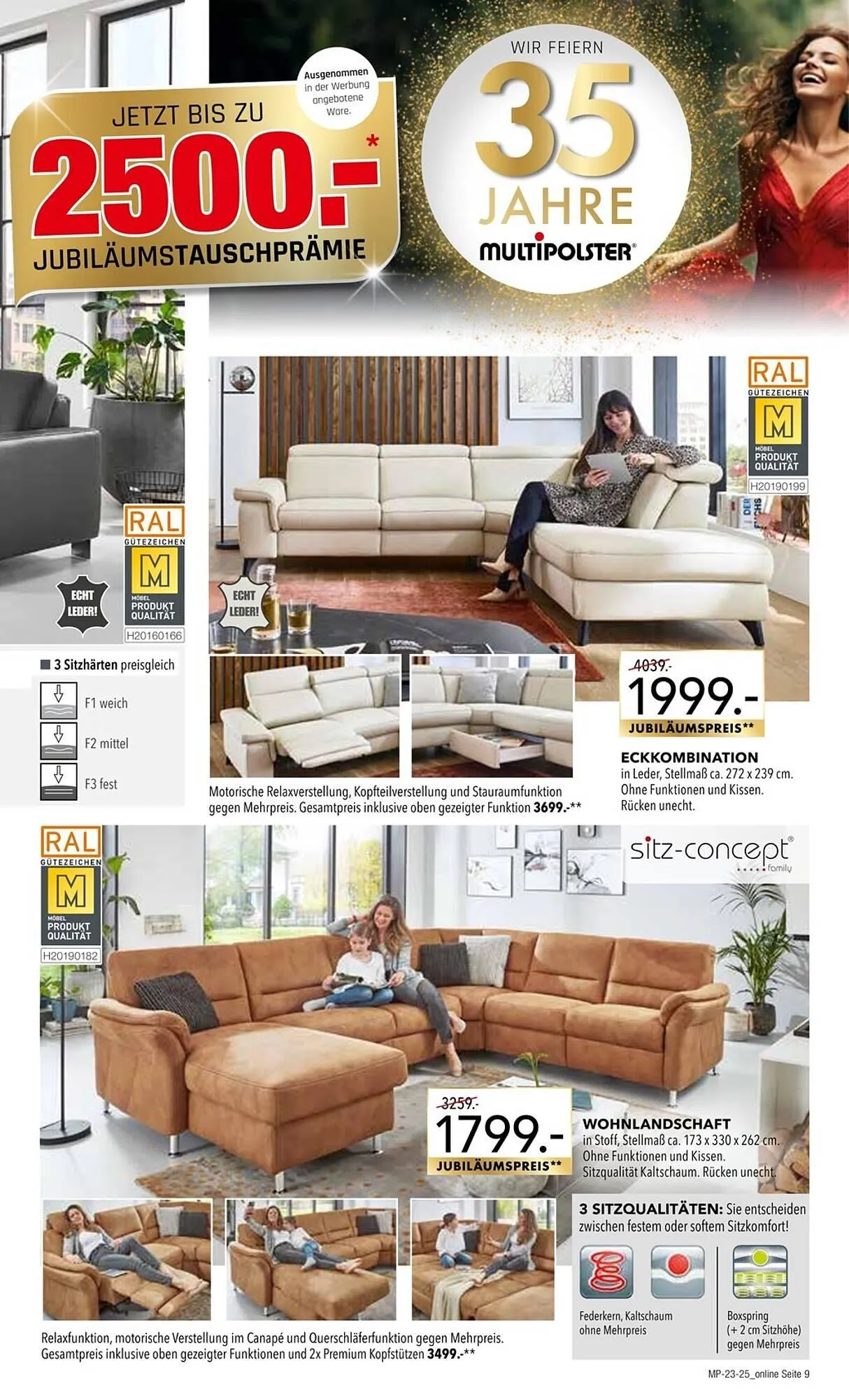 Multipolster Prospekt von 1. Juni bis 28. Juni 2025 - Prospekt seite 9