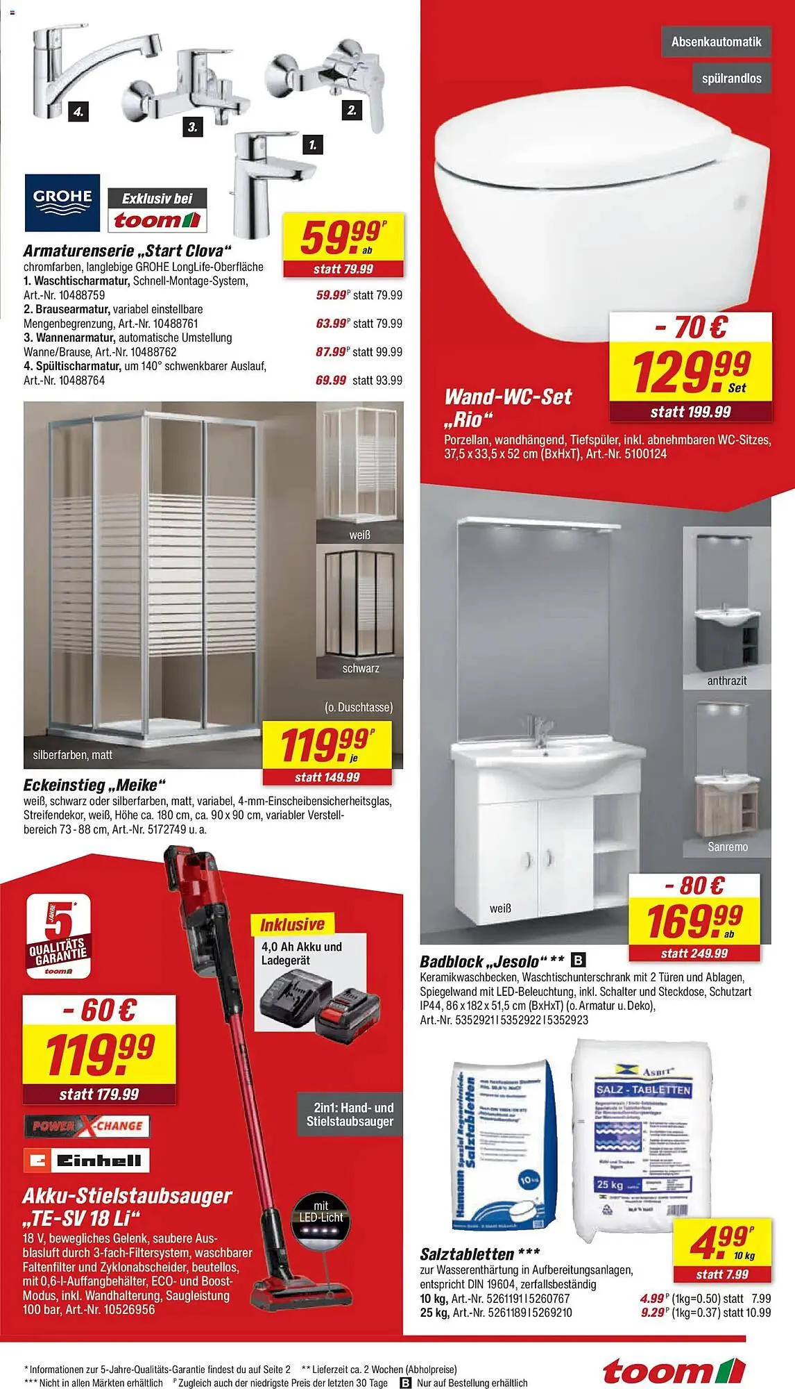 Toom Baumarkt Prospekt von 21. März bis 27. März 2026 - Prospekt seite 19