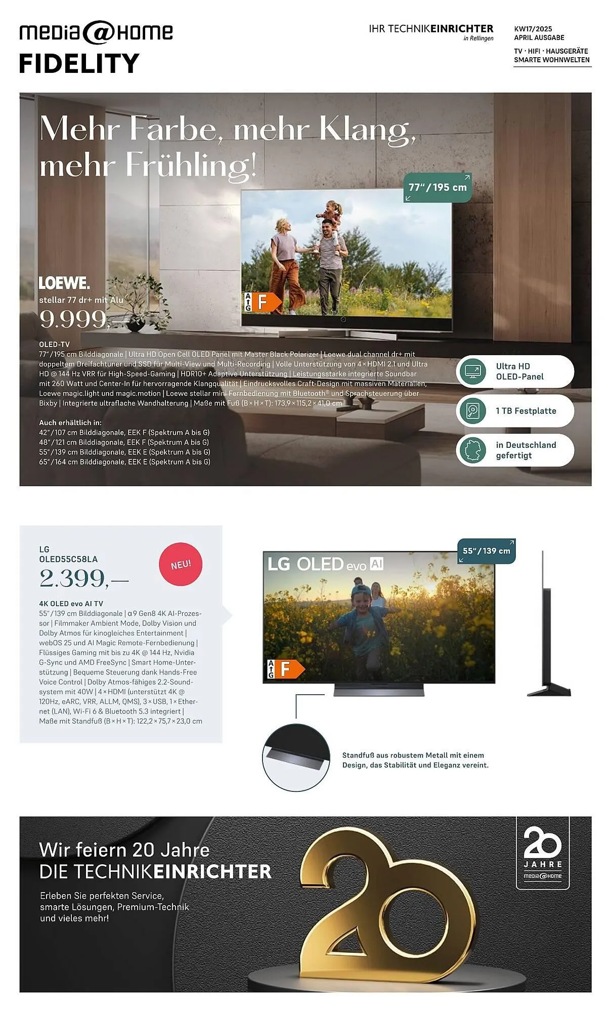 Euronics Prospekt von 23. April bis 4. Mai 2025 - Prospekt seite 1