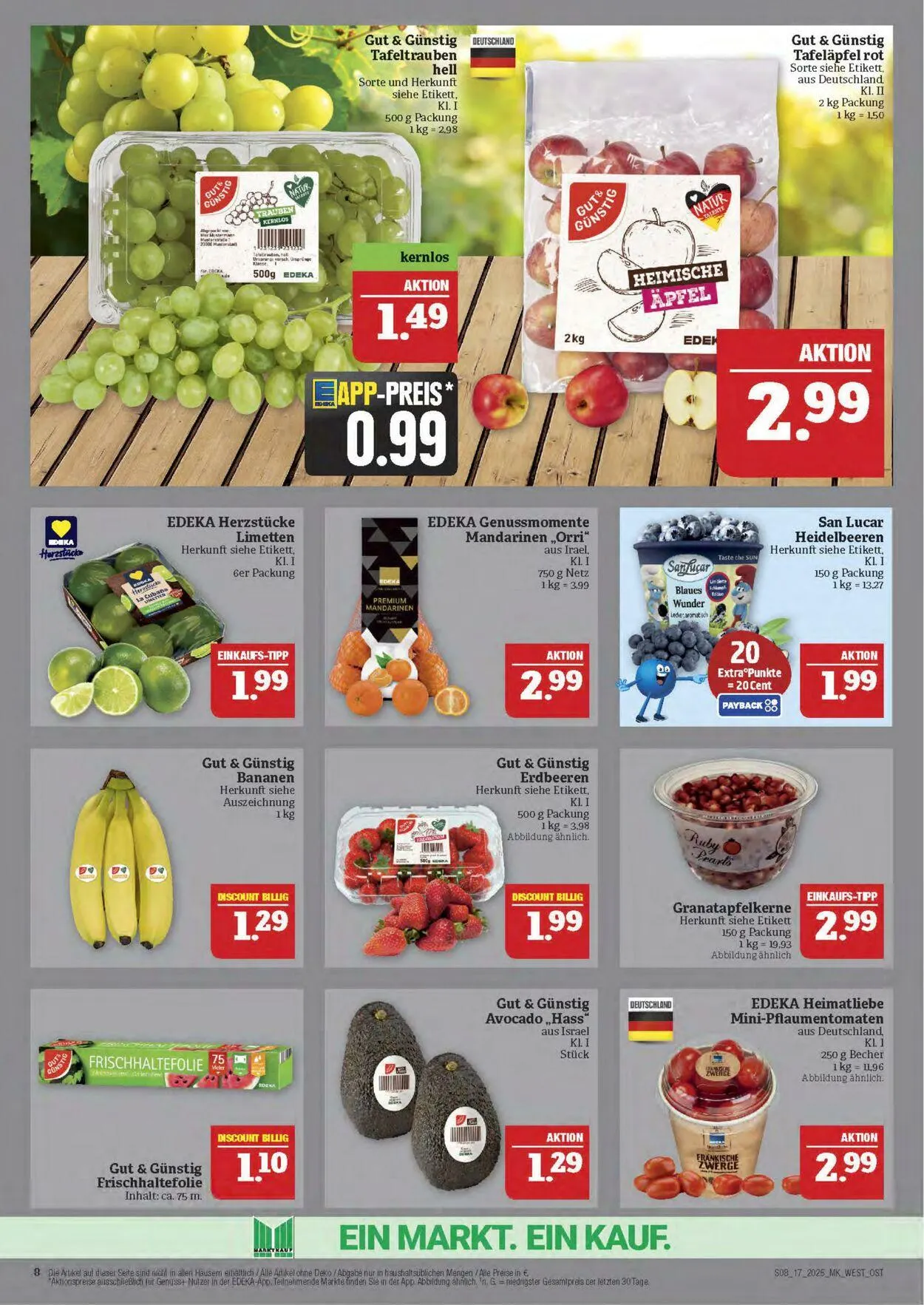 Marktkauf - Görlitz von 22. April bis 26. April 2025 - Prospekt seite 8