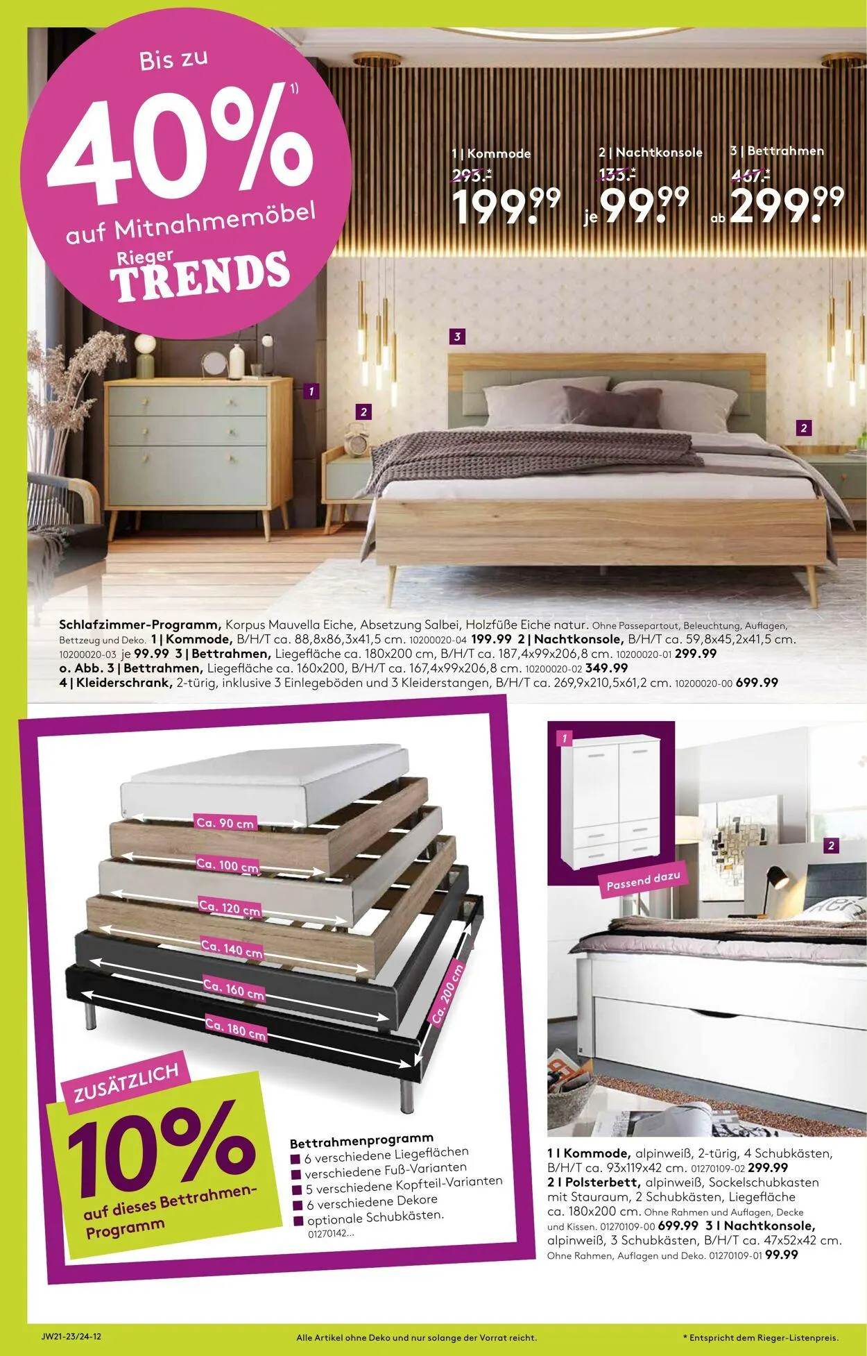 Möbel Rieger Aktueller Prospekt von 6. Mai bis 20. Mai 2026 - Prospekt seite 12