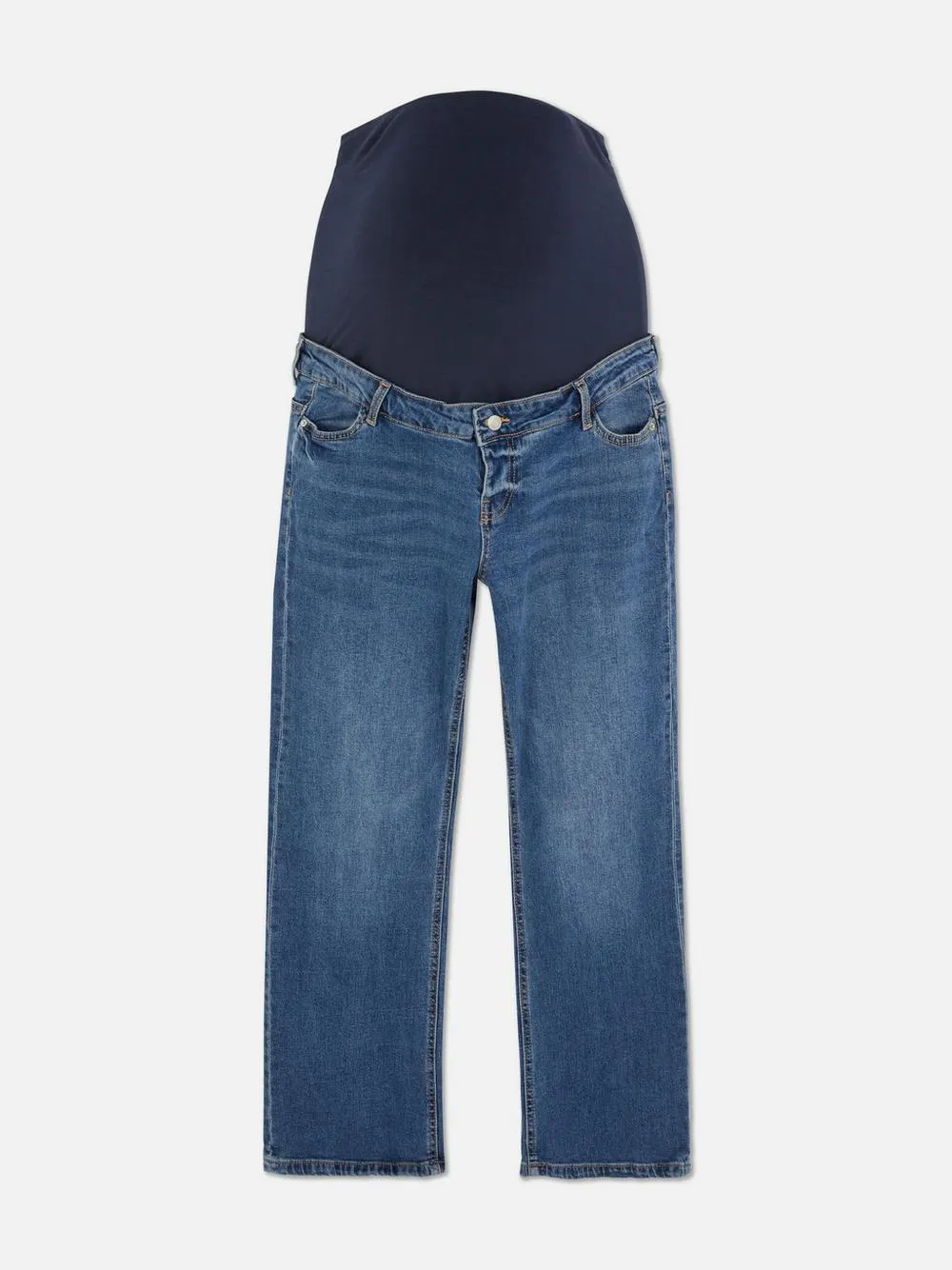 Maternity Straight Leg Denim Jeans