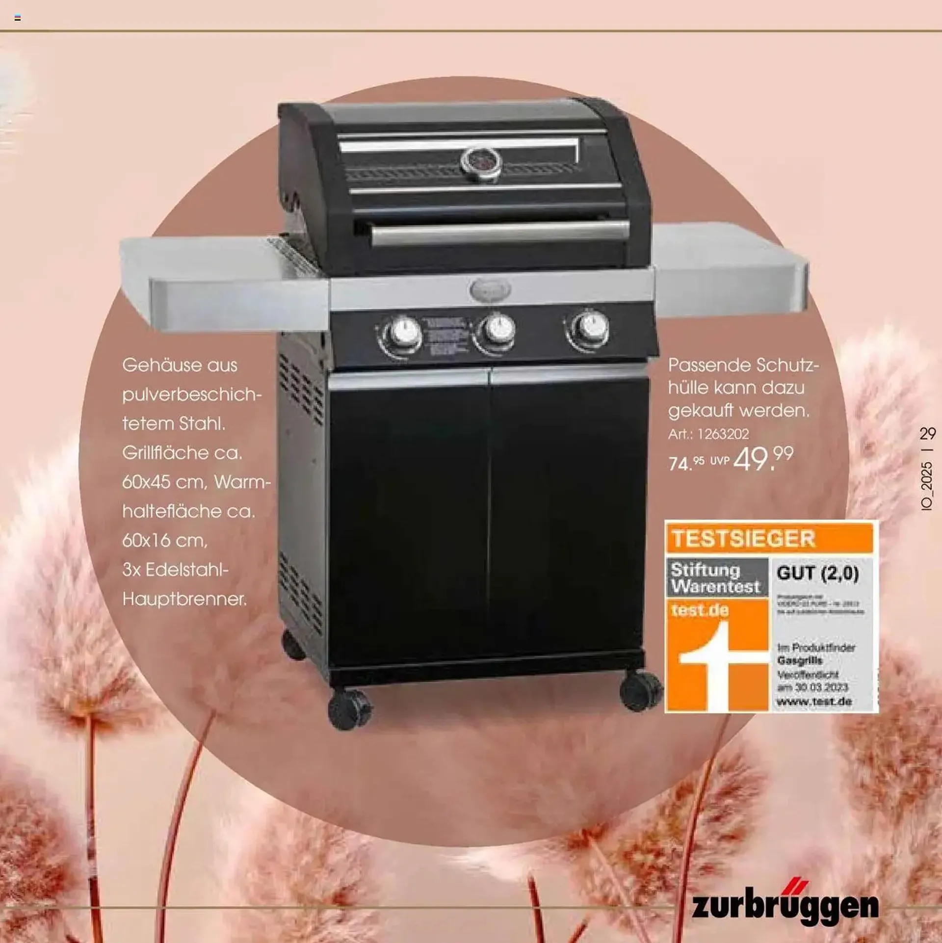 Zurbrüggen Prospekt von 11. April bis 26. April 2025 - Prospekt seite 29