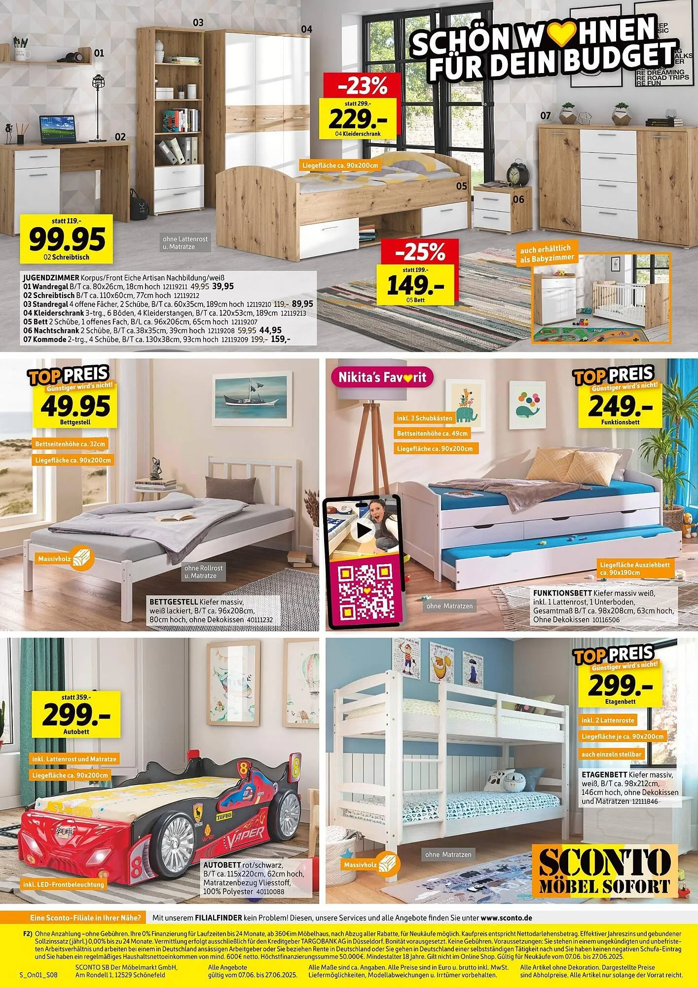 SCONTO Prospekt von 7. Juni bis 27. Juni 2025 - Prospekt seite 8