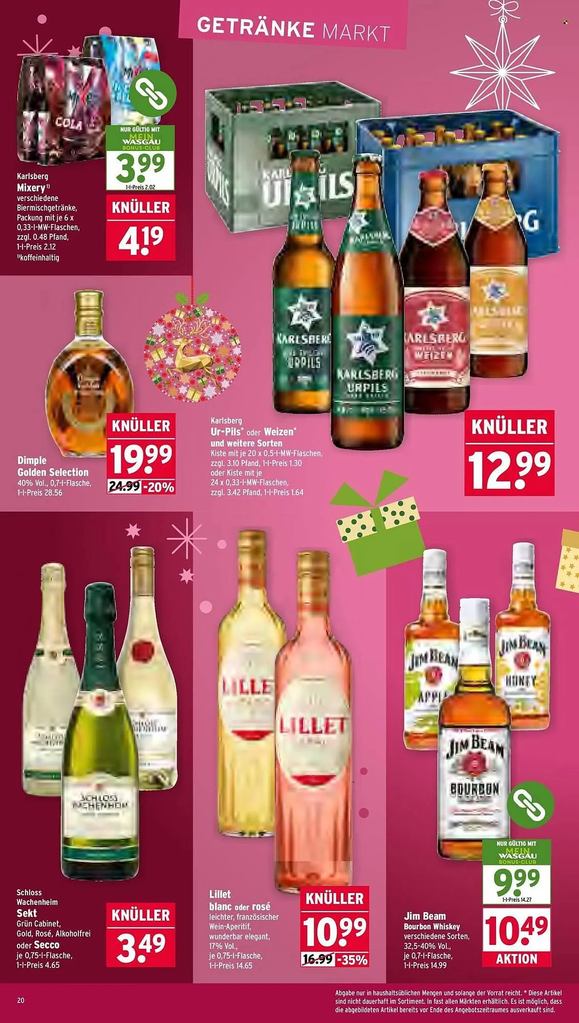 Wasgau Prospekt von 15. Dezember bis 20. Dezember 2025 - Prospekt seite 20