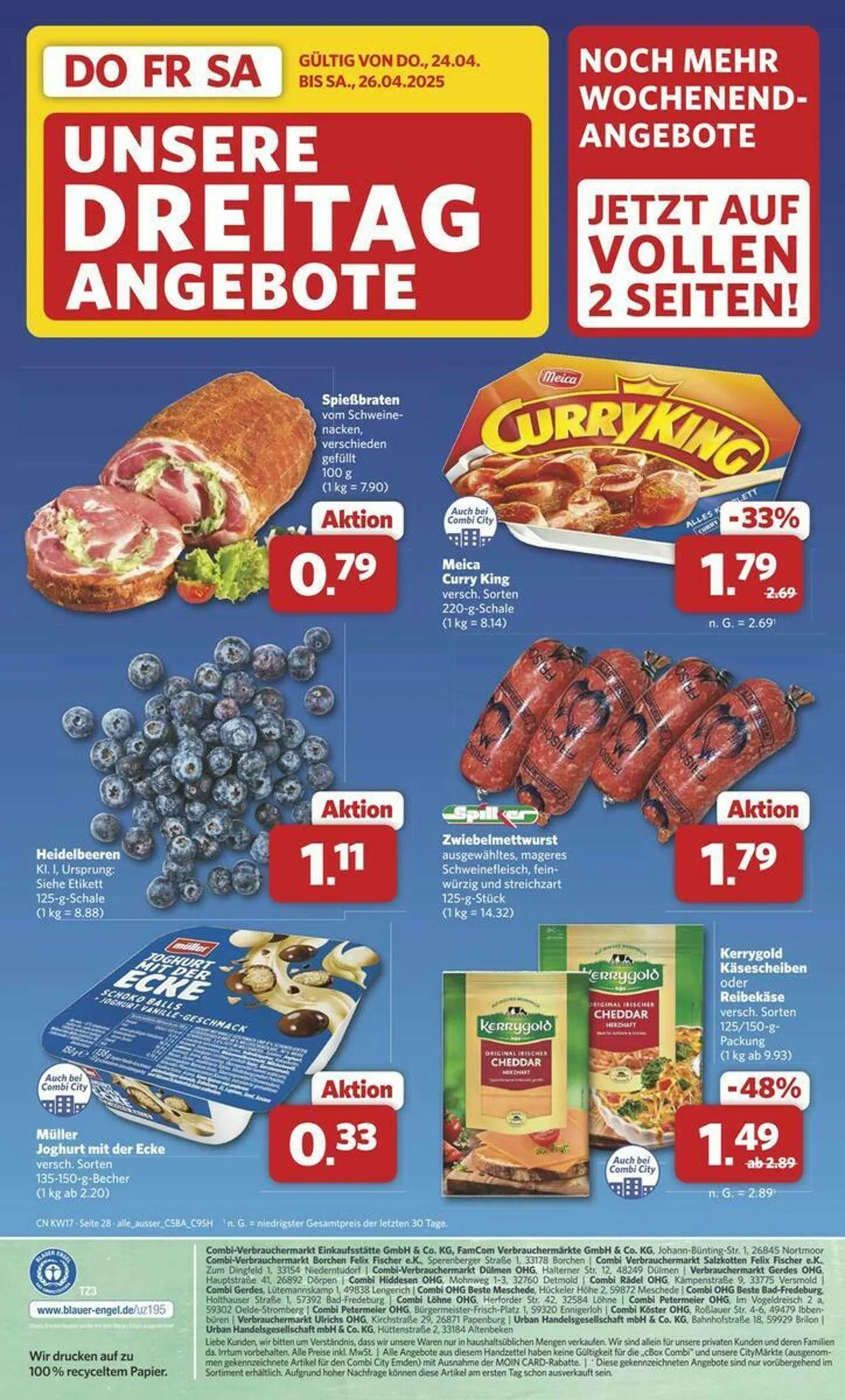 Combi von 22. April bis 26. April 2025 - Prospekt seite 35