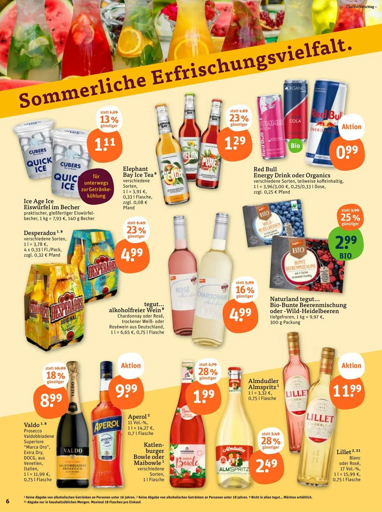 Tegut Aktueller Prospekt von 30. Juni bis 6. Juli 2025 - Prospekt seite 8