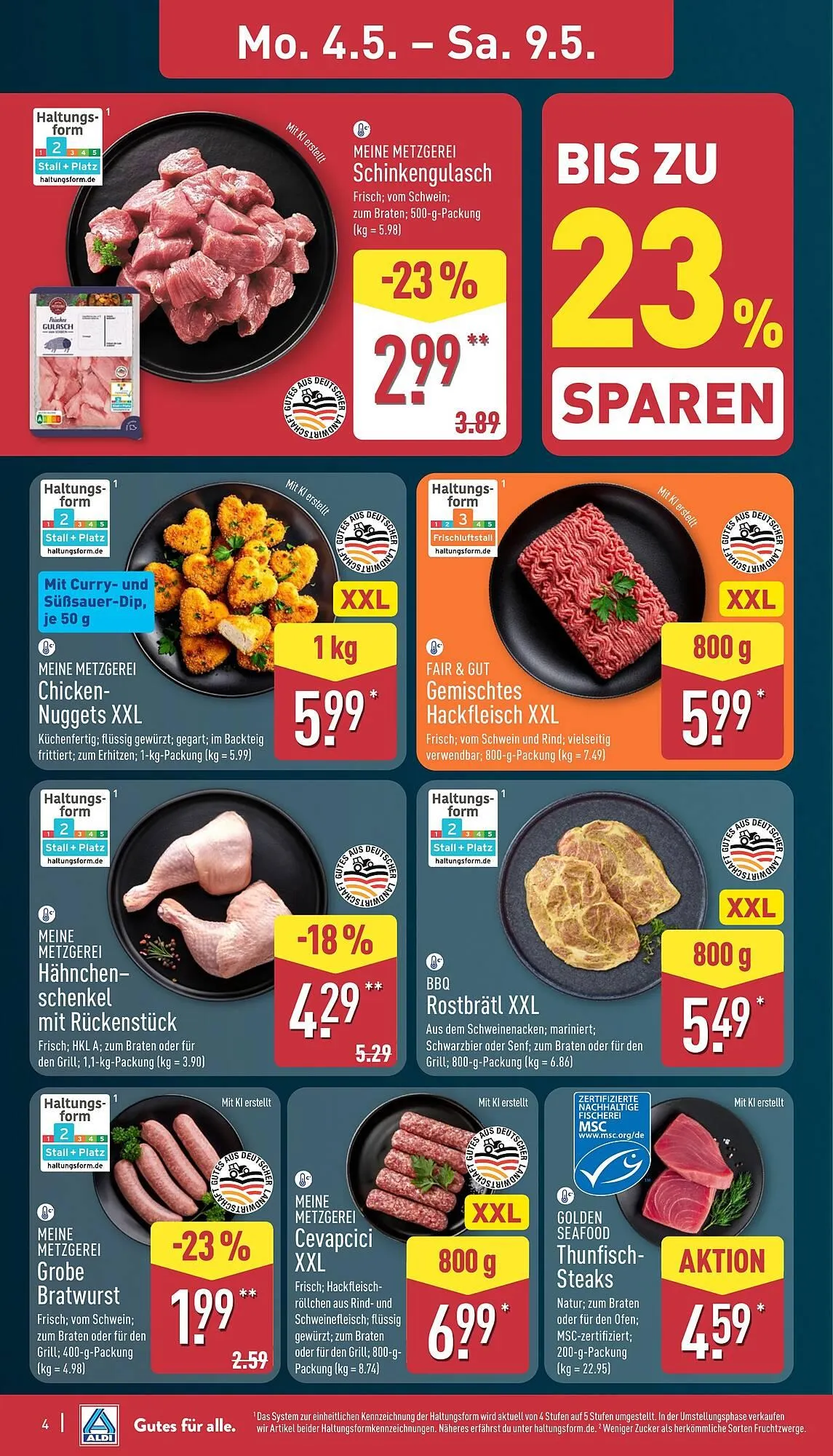 Aldi Nord Prospekt von 4. Mai bis 9. Mai 2026 - Prospekt seite 4
