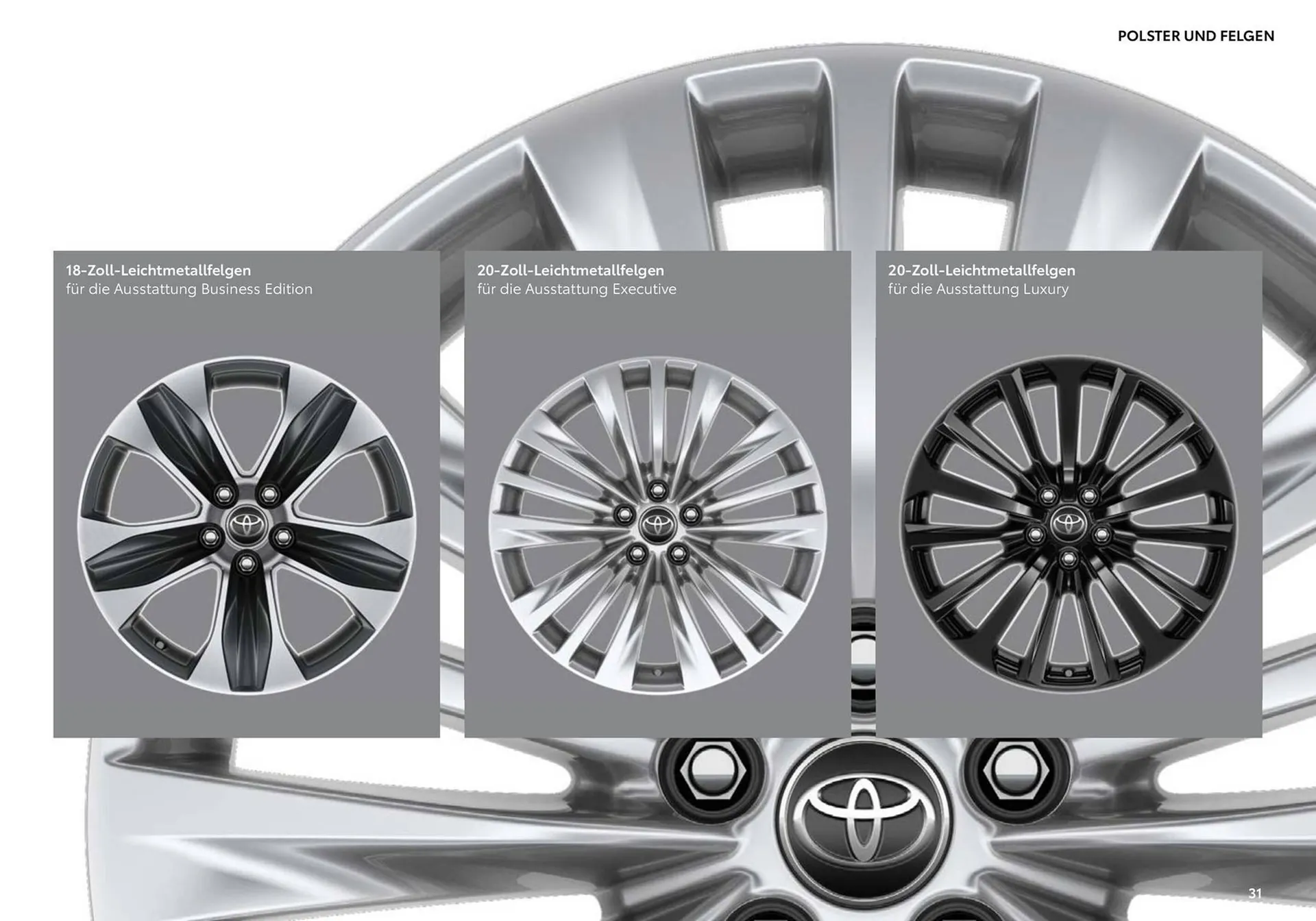 Toyota Prospekt von 1. Juli bis 1. Juli 2025 - Prospekt seite 31