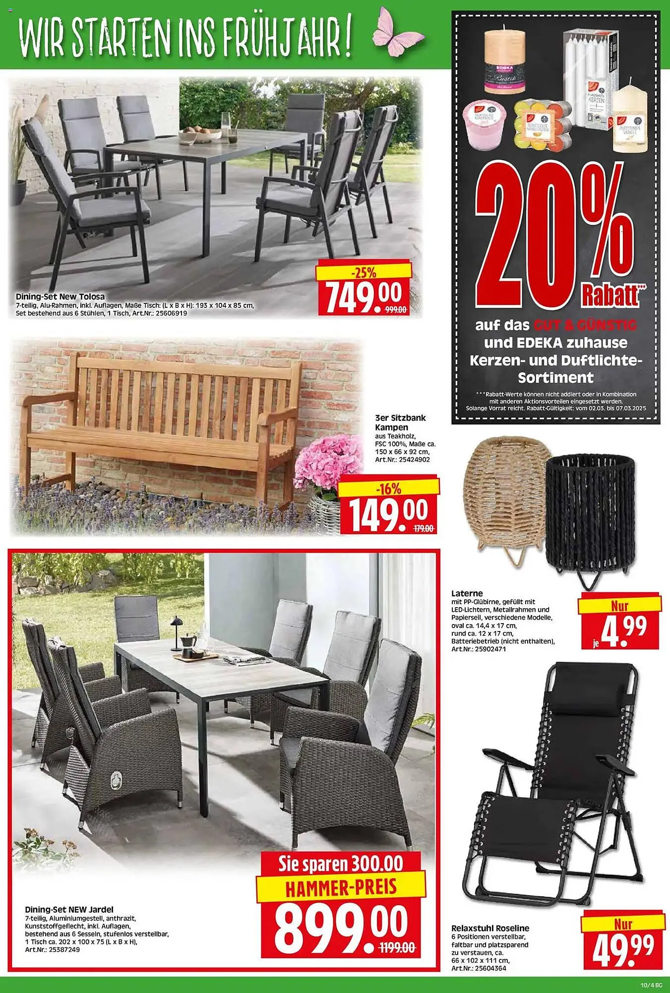 Herkules Baumarkt Prospekt von 2. März bis 7. März 2026 - Prospekt seite 4