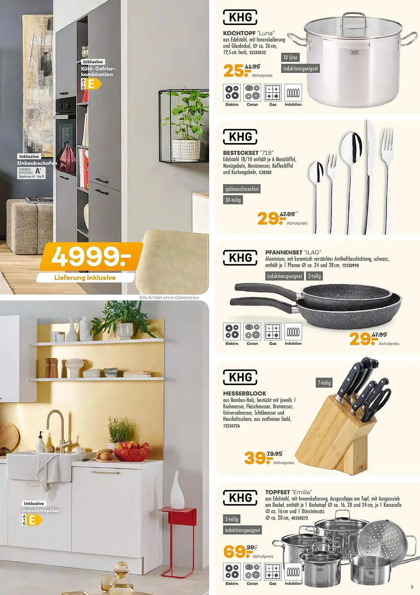 Möbel Kraft Prospekt von 28. Oktober bis 25. November 2025 - Prospekt seite 3